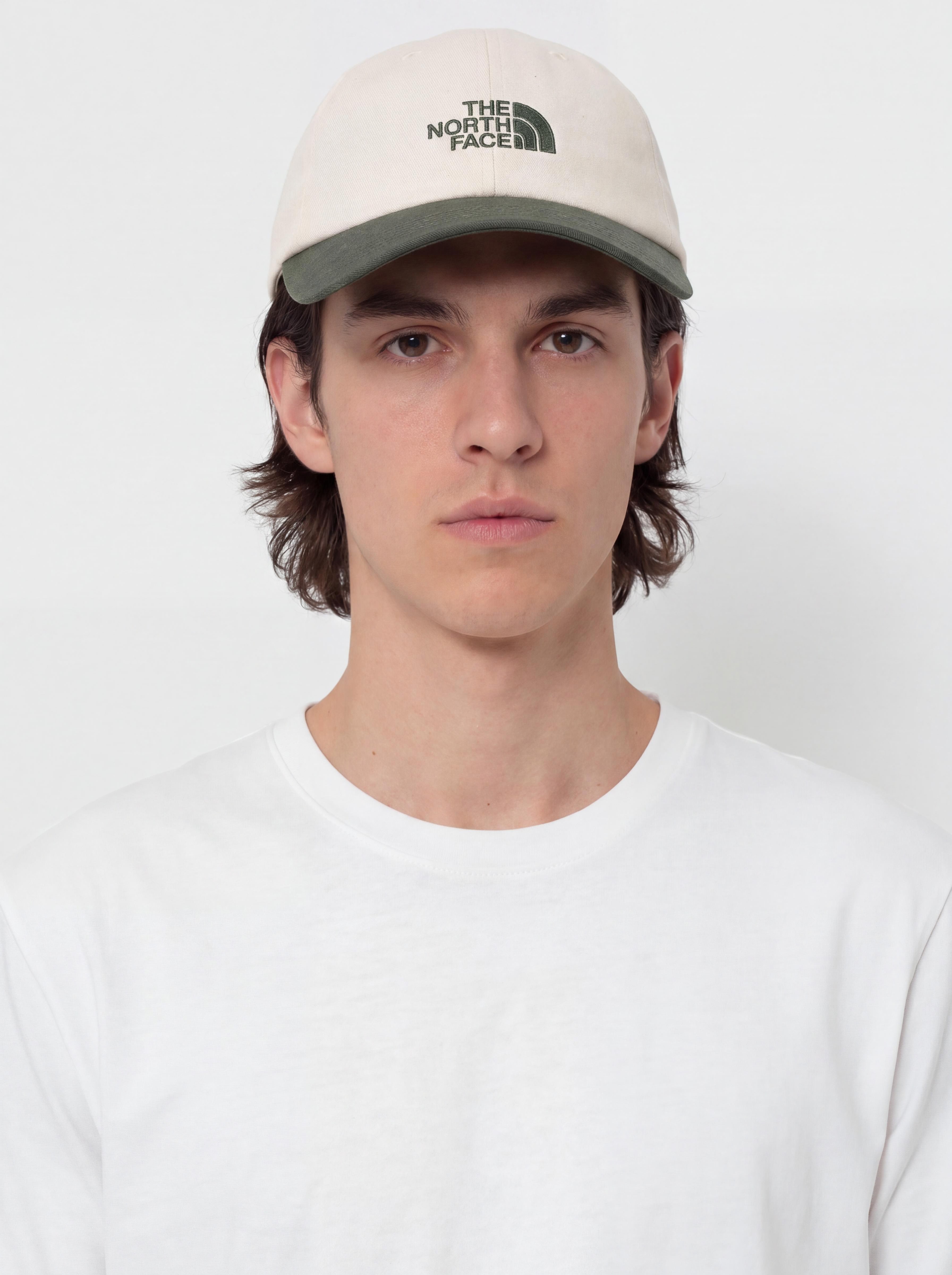 Czapka z daszkiem The North Face Norm (bottle green/white dune)