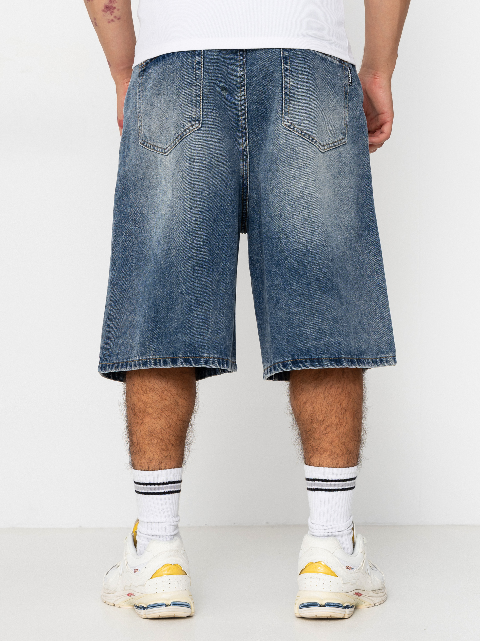 Szorty Wasted Paris Faded Casper (vintage blue)