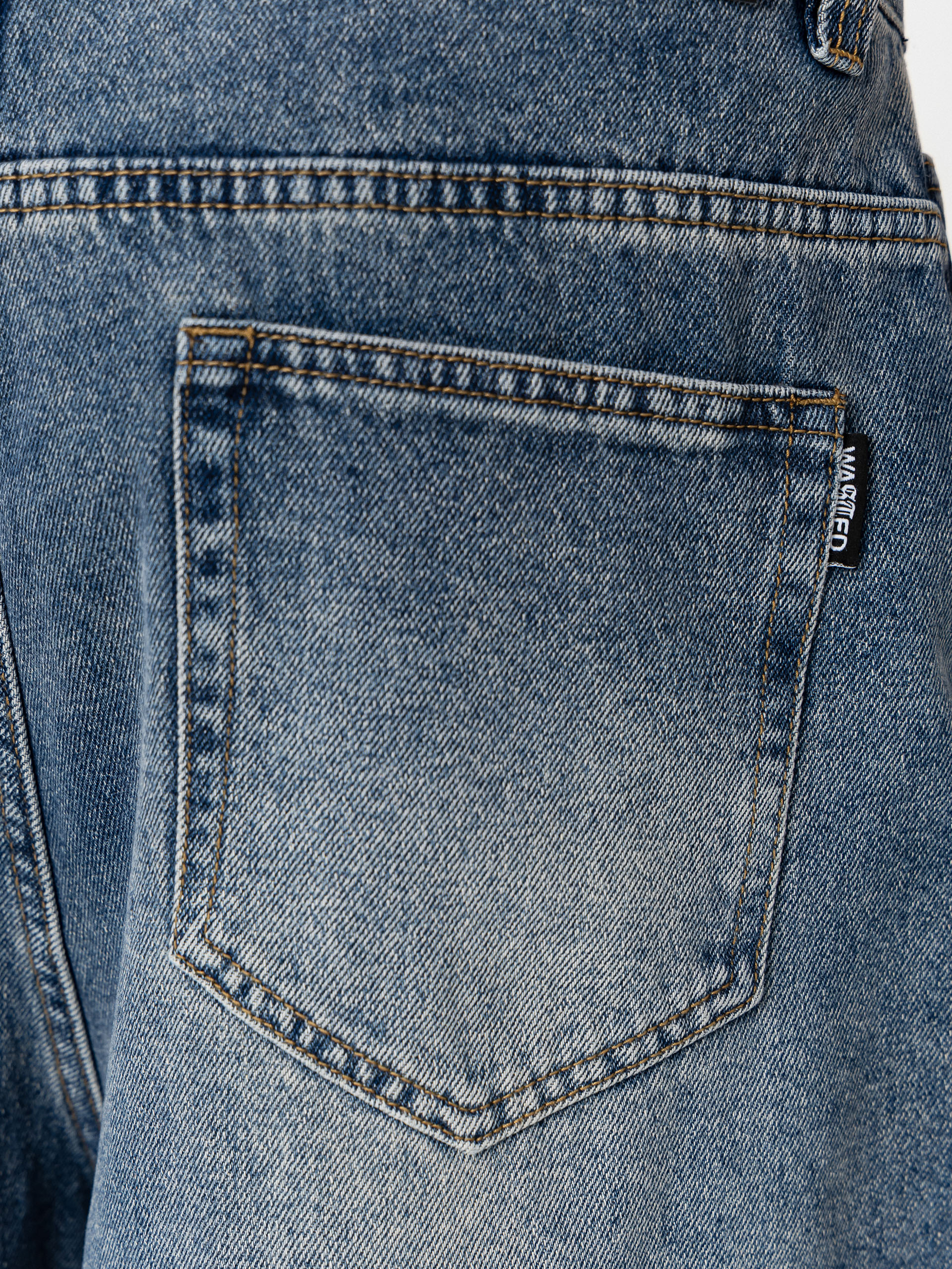 Szorty Wasted Paris Faded Casper (vintage blue)