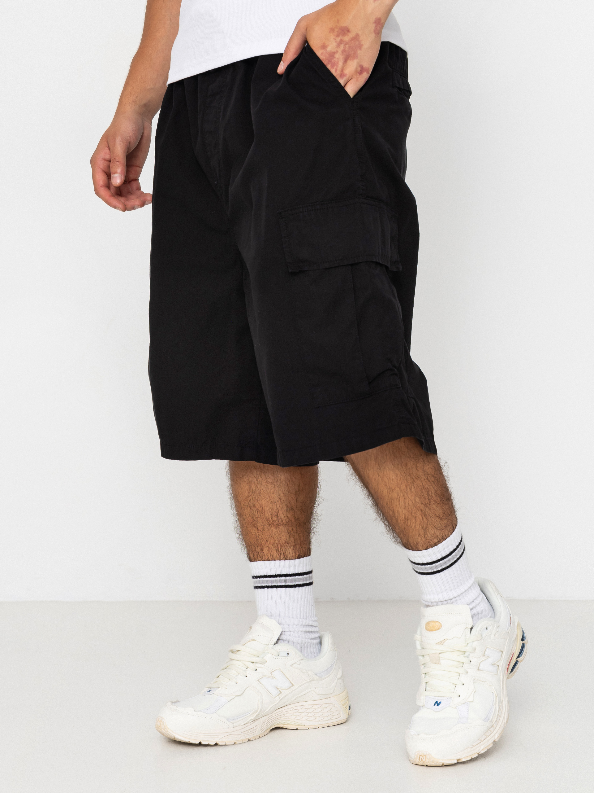 Szorty Carhartt WIP Mandler Cargo (black)