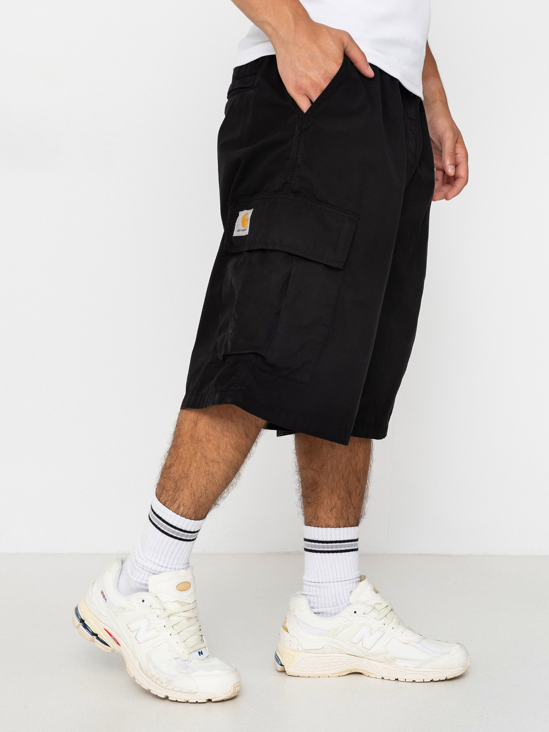 Szorty Carhartt WIP Mandler Cargo (black)