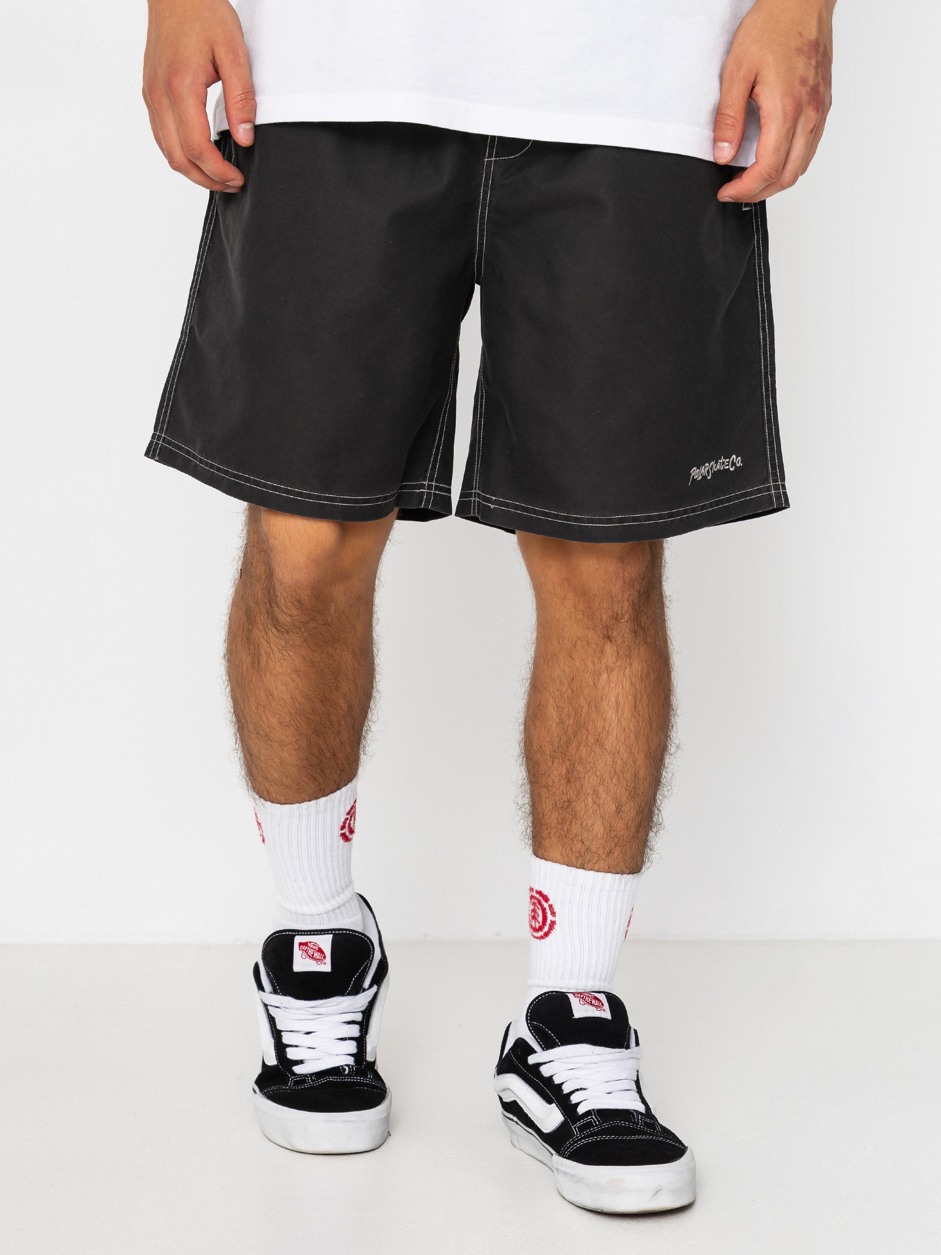Szorty Polar Skate Ziggy Swim (vintage black)