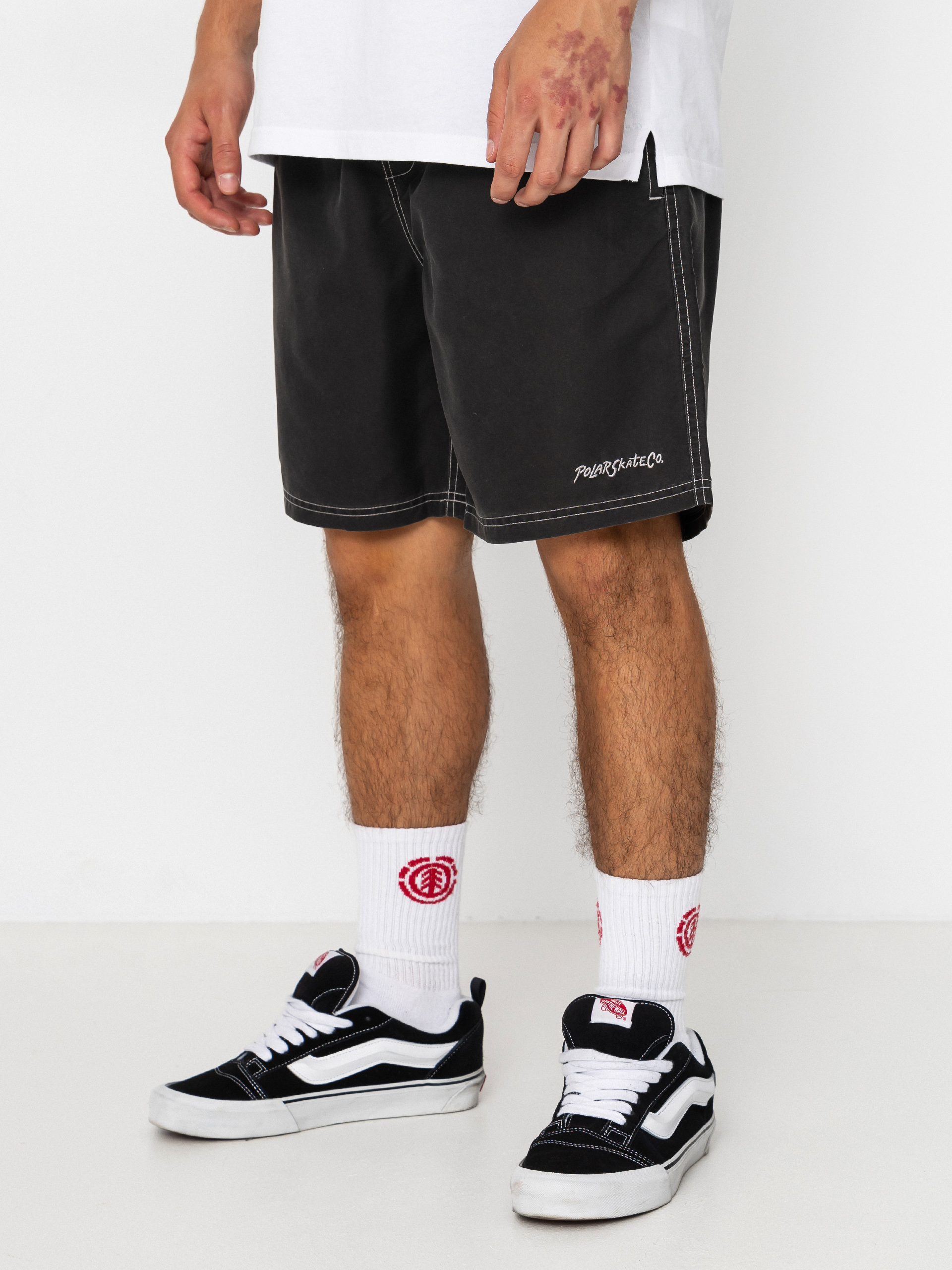 Szorty Polar Skate Ziggy Swim (vintage black)