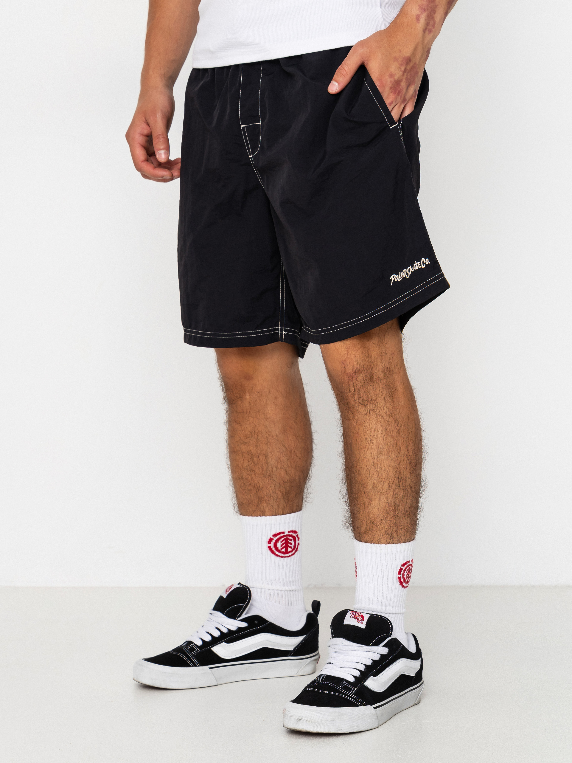 Szorty Polar Skate Ziggy Swim (black)