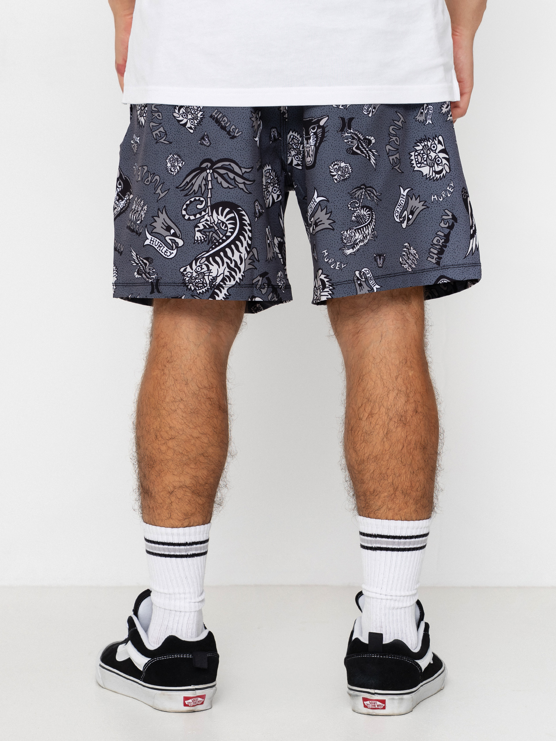 Szorty Hurley Volley Flex Art (black)