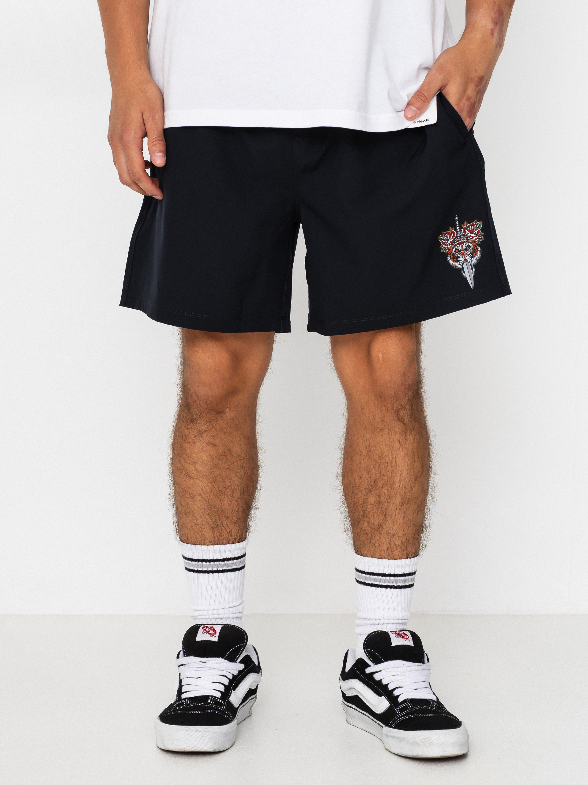 Szorty Hurley Volley Flex Tattoo (black)
