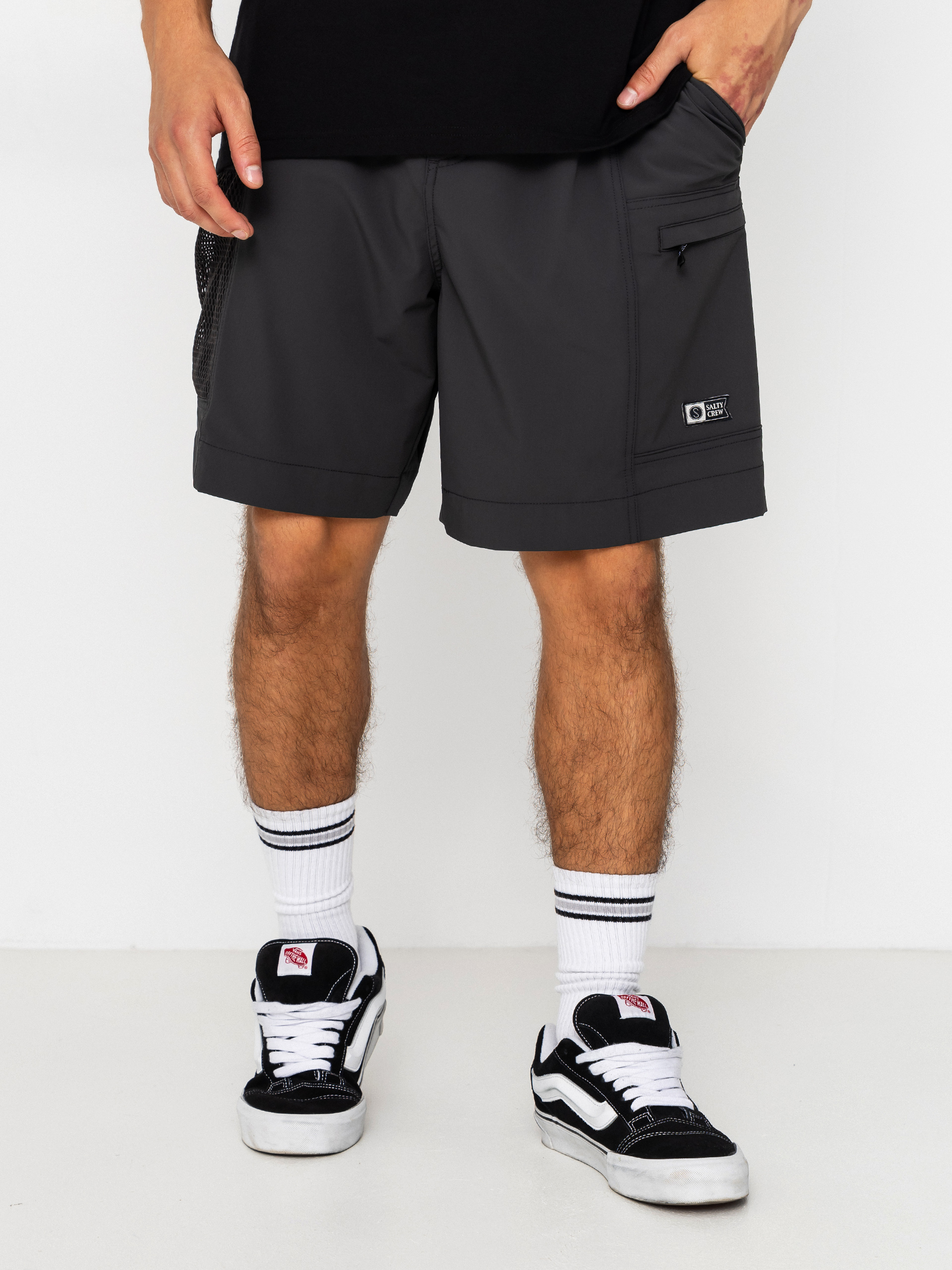Szorty Salty Crew Net Walshort (pirate black)