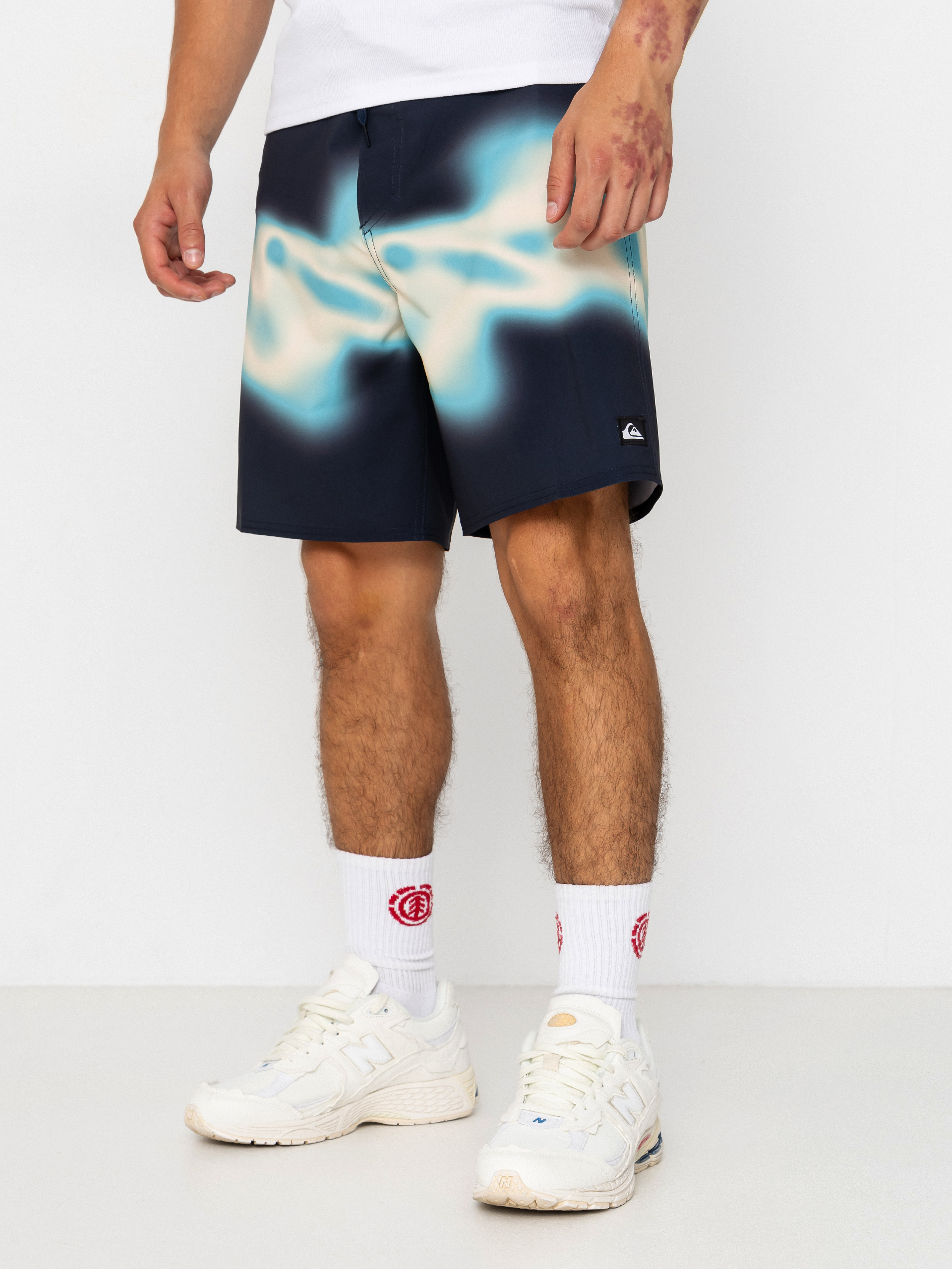 Boardshorty Quiksilver Surfsilk Straight 18 (dark navy thermo stripe)