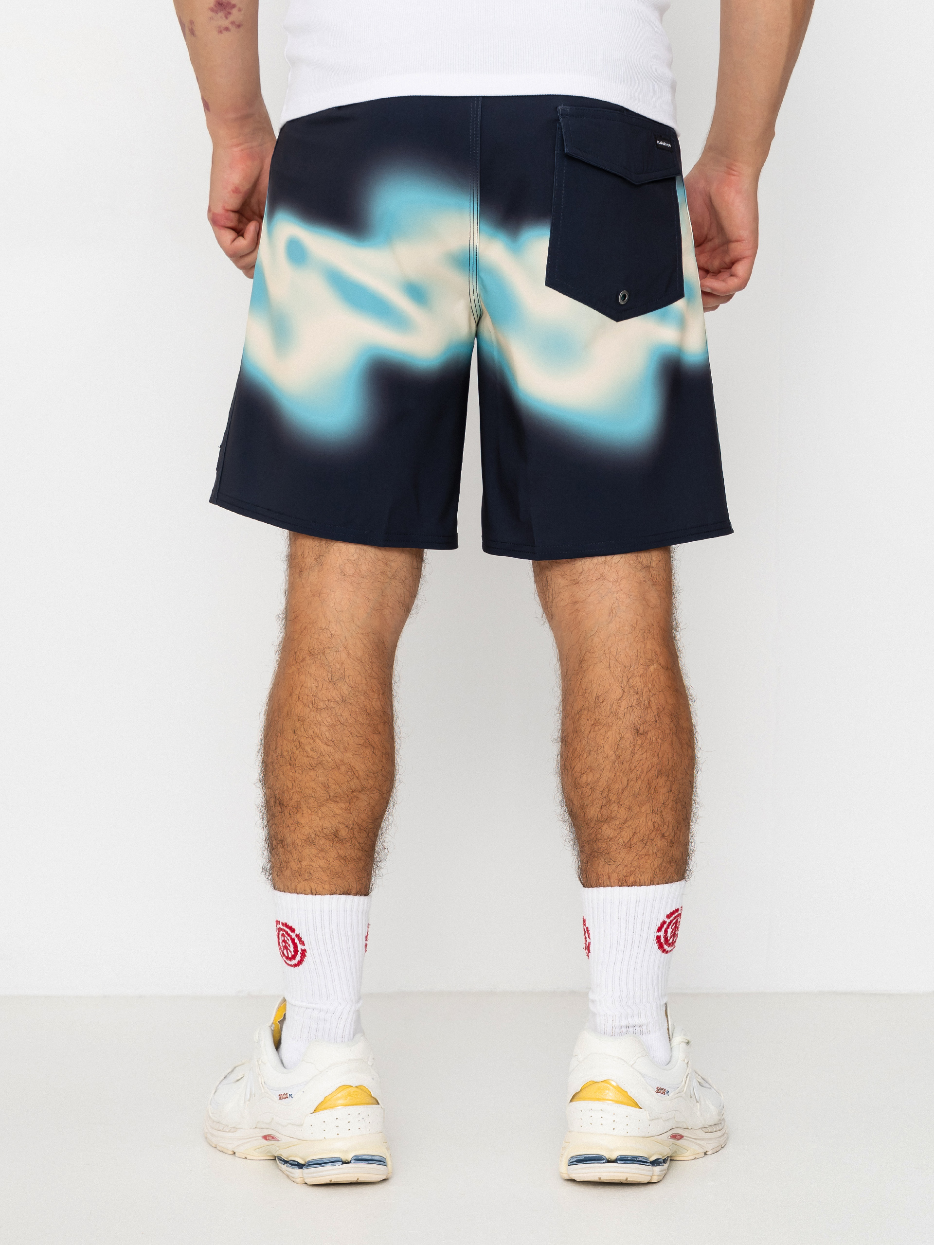 Boardshorty Quiksilver Surfsilk Straight 18 (dark navy thermo stripe)