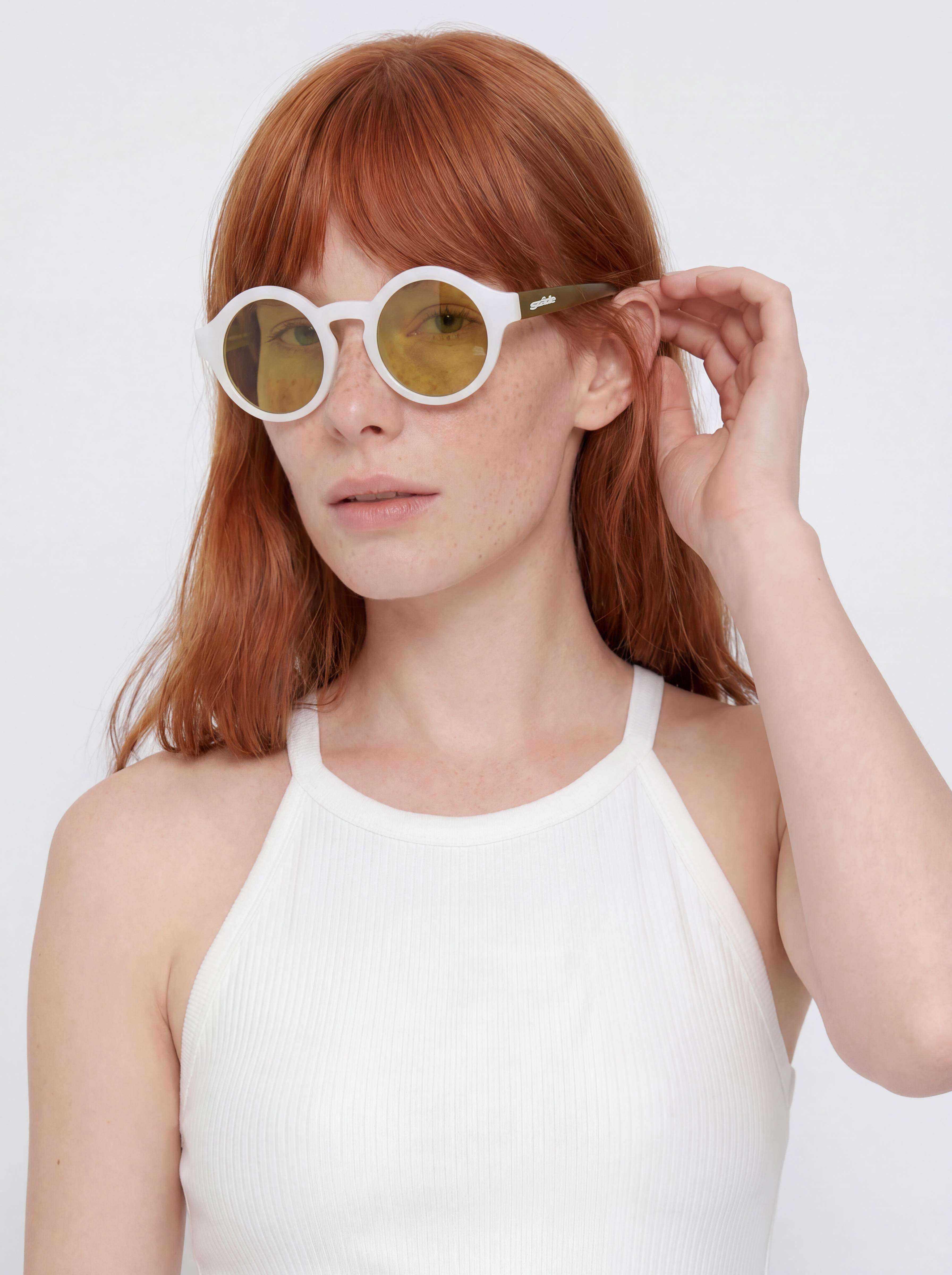 Okulary przeciwsłoneczne Szade Lazenby (bleach wht/char olive/caper)