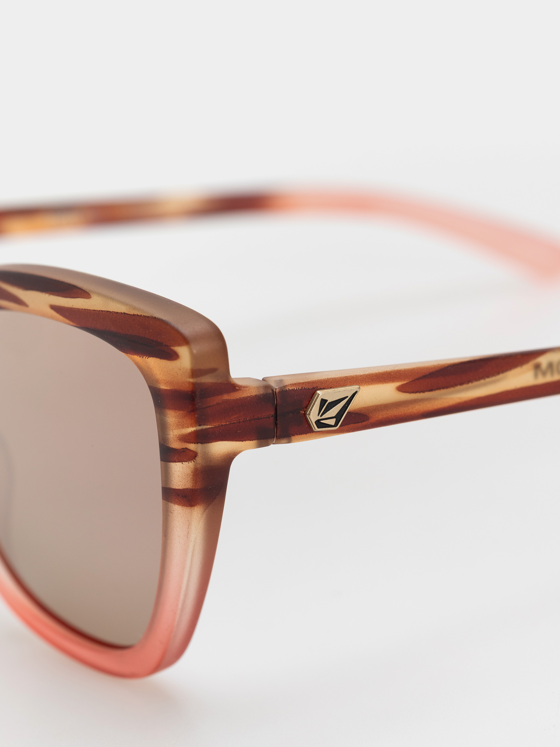 Okulary przeciwsłoneczne Volcom Milli Wmn (gloss punk tort/bronze champagne chrome)
