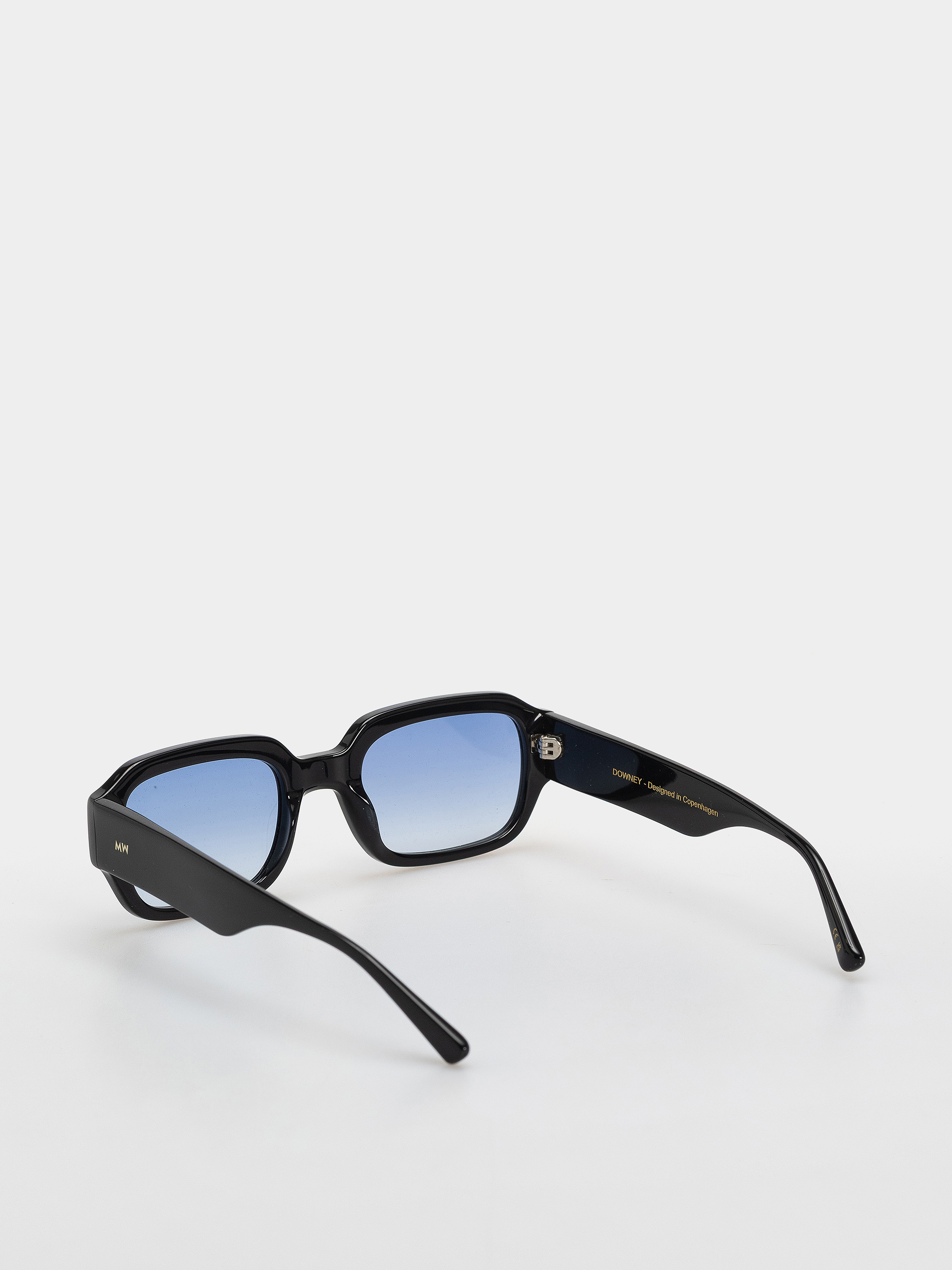 Okulary przeciwsłoneczne MessyWeekend Downey (black/gradient blue)