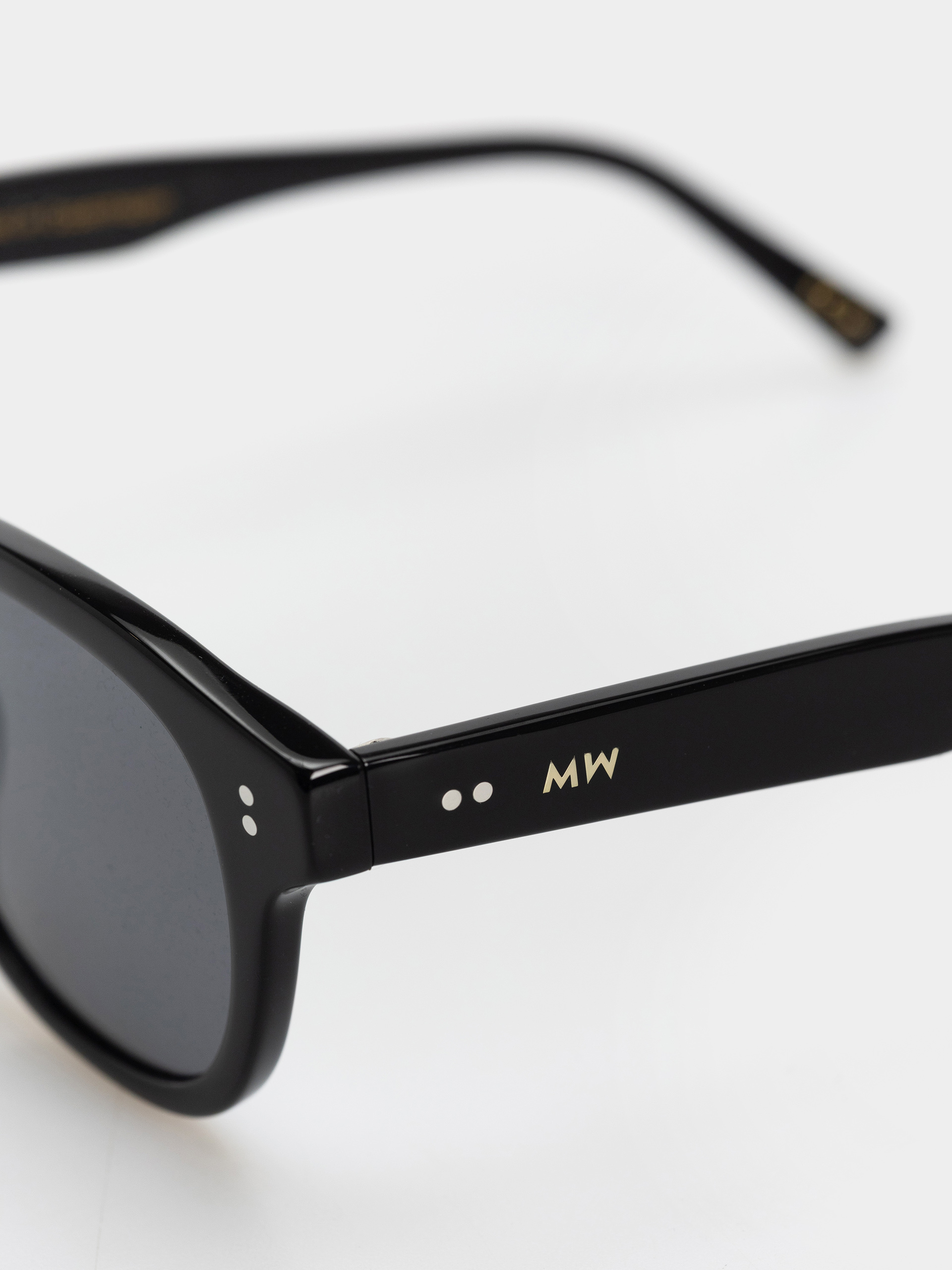 Okulary przeciwsłoneczne MessyWeekend Bille (black/grey)