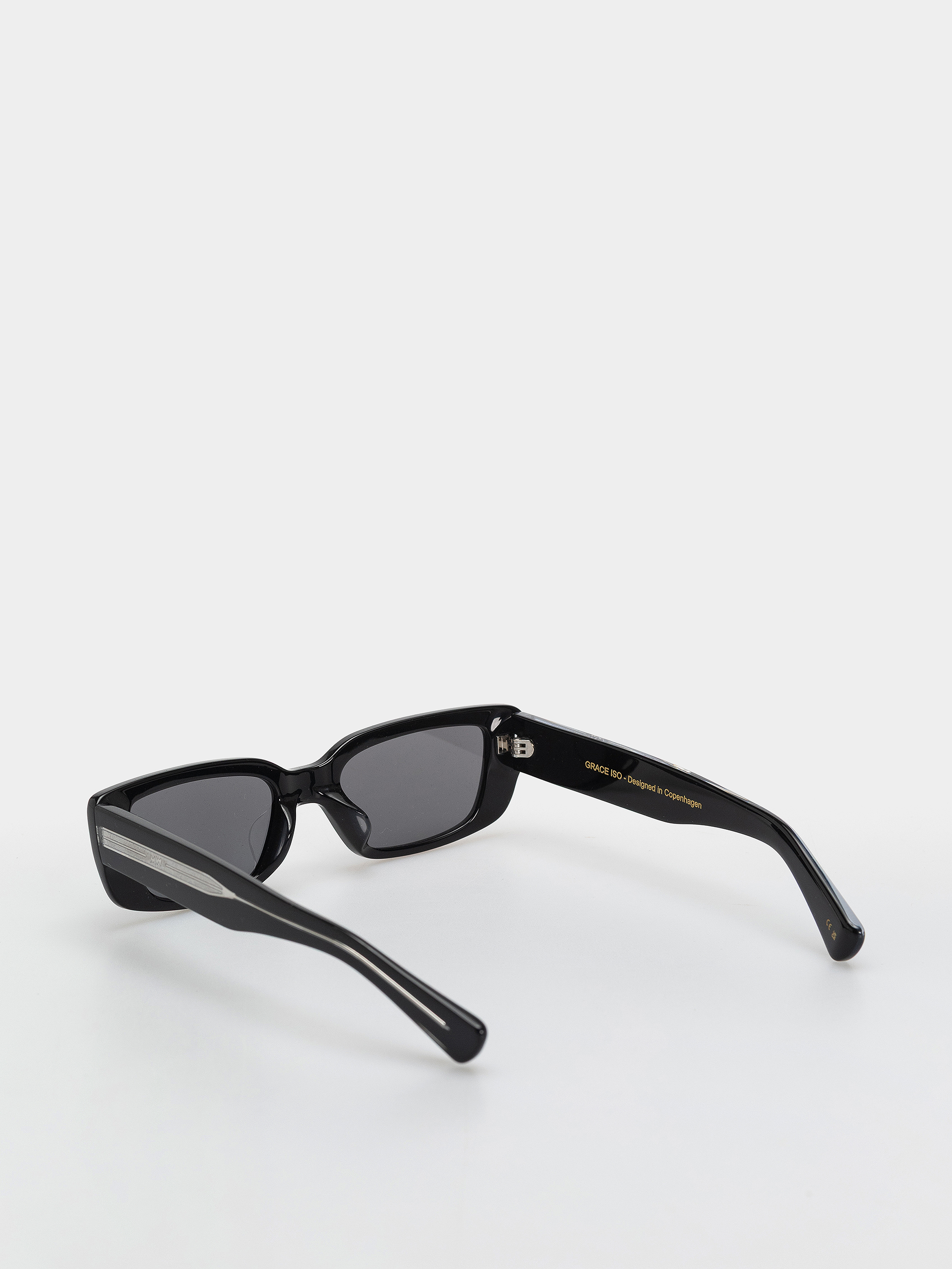 Okulary przeciwsłoneczne MessyWeekend Grace Iso (black/transparent)