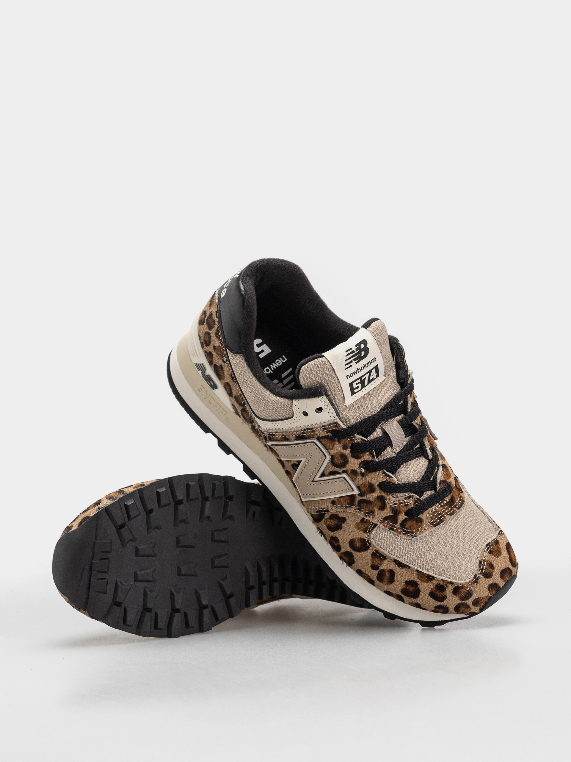 Buty New Balance 574 Wmn (stoneware/linen/black)
