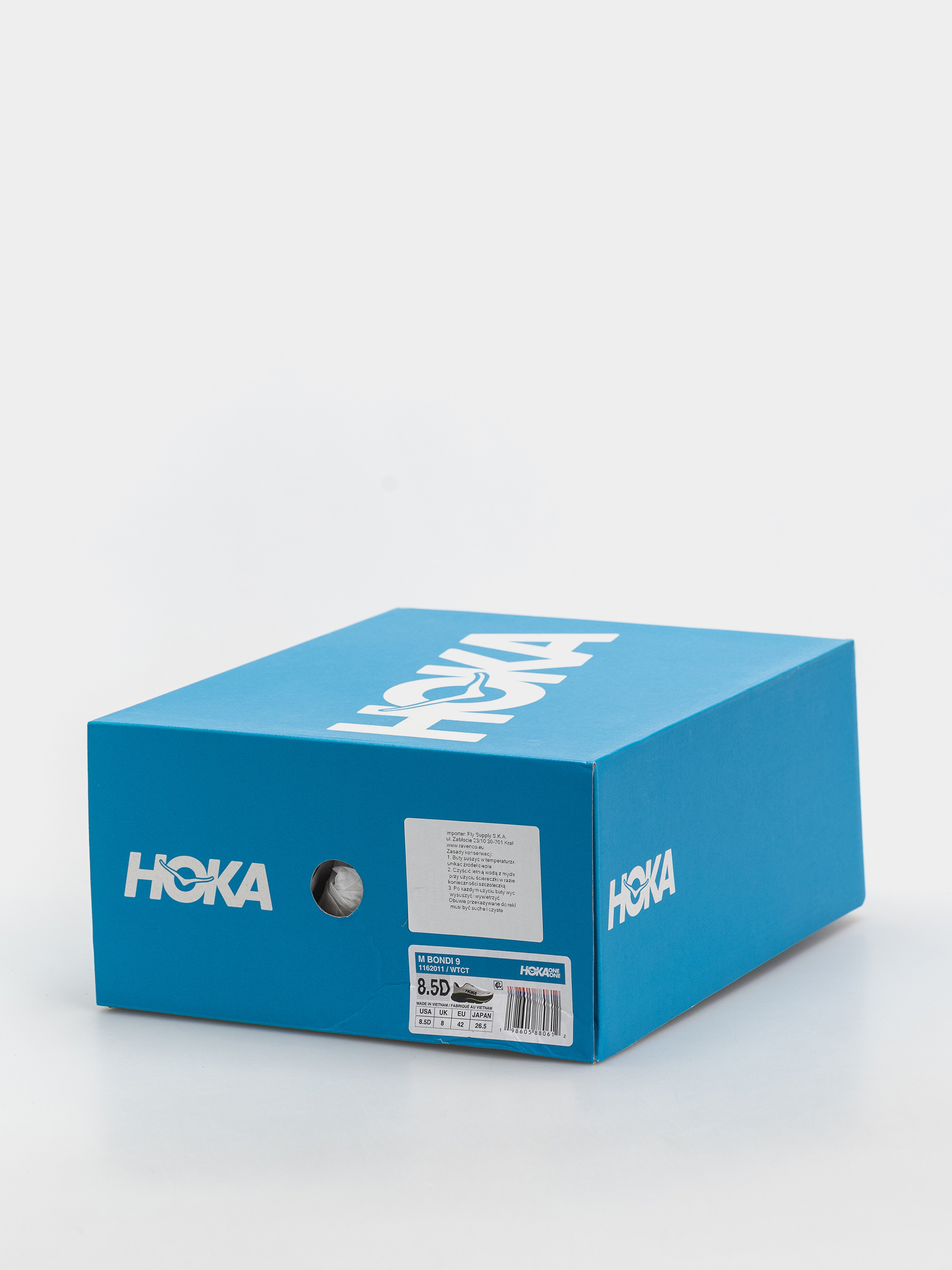 Buty Hoka Bondi 9 (white/citrus)