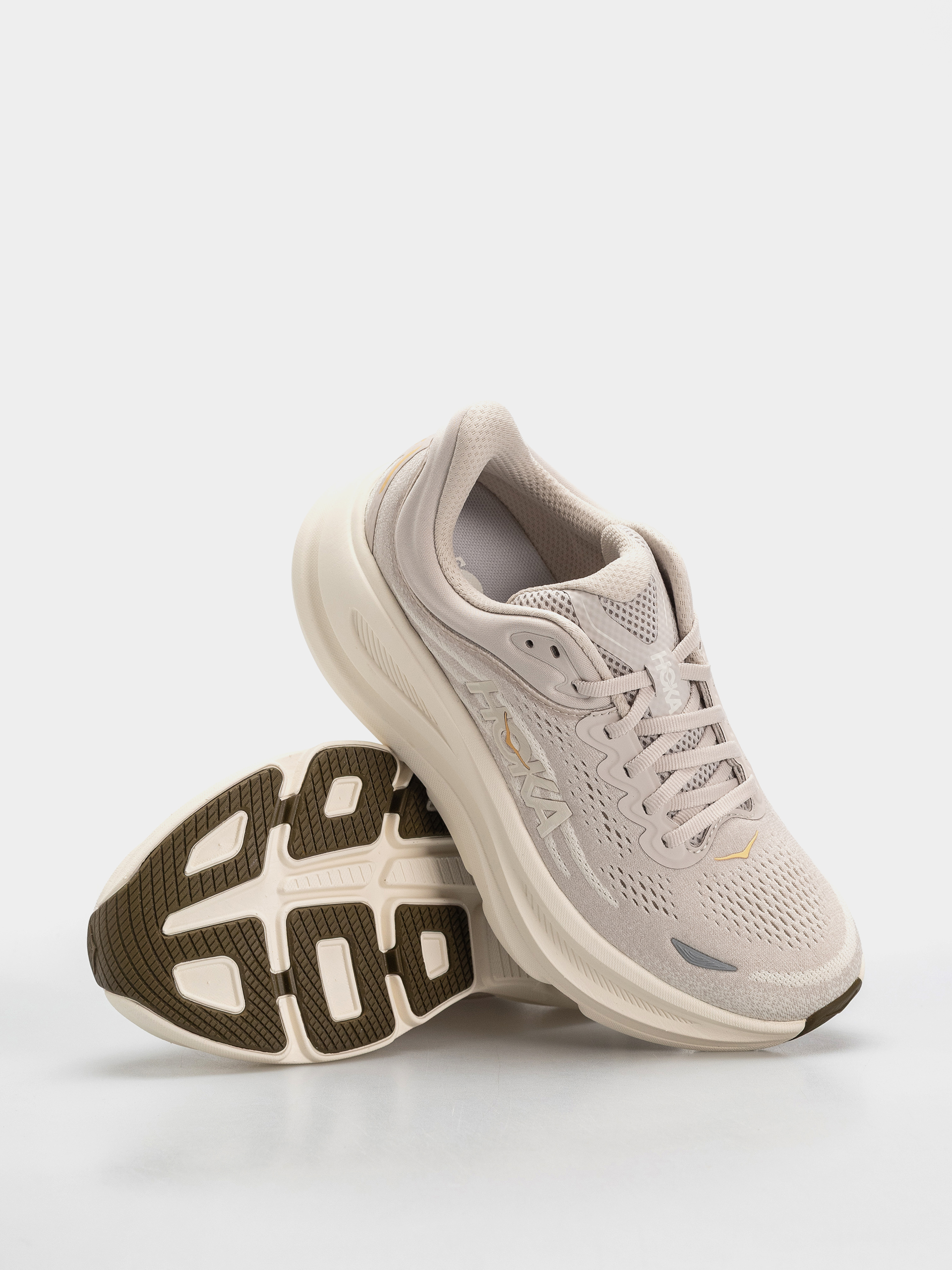 Buty Hoka Bondi 9 Wmn (river rock grey/alabaster)