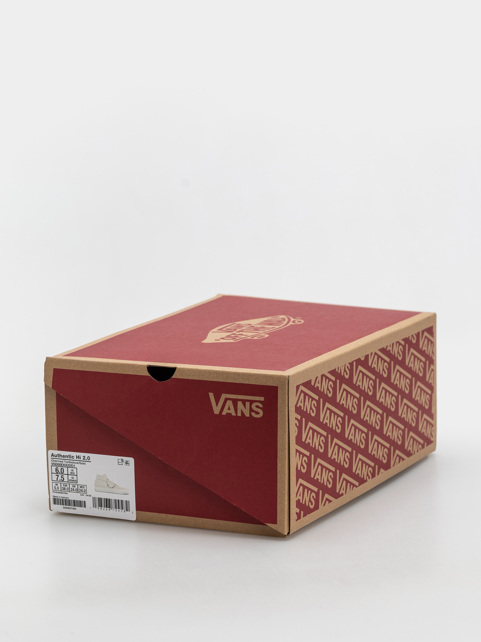 Buty Vans Authentic Hi 2.0 (turtledove/gold)