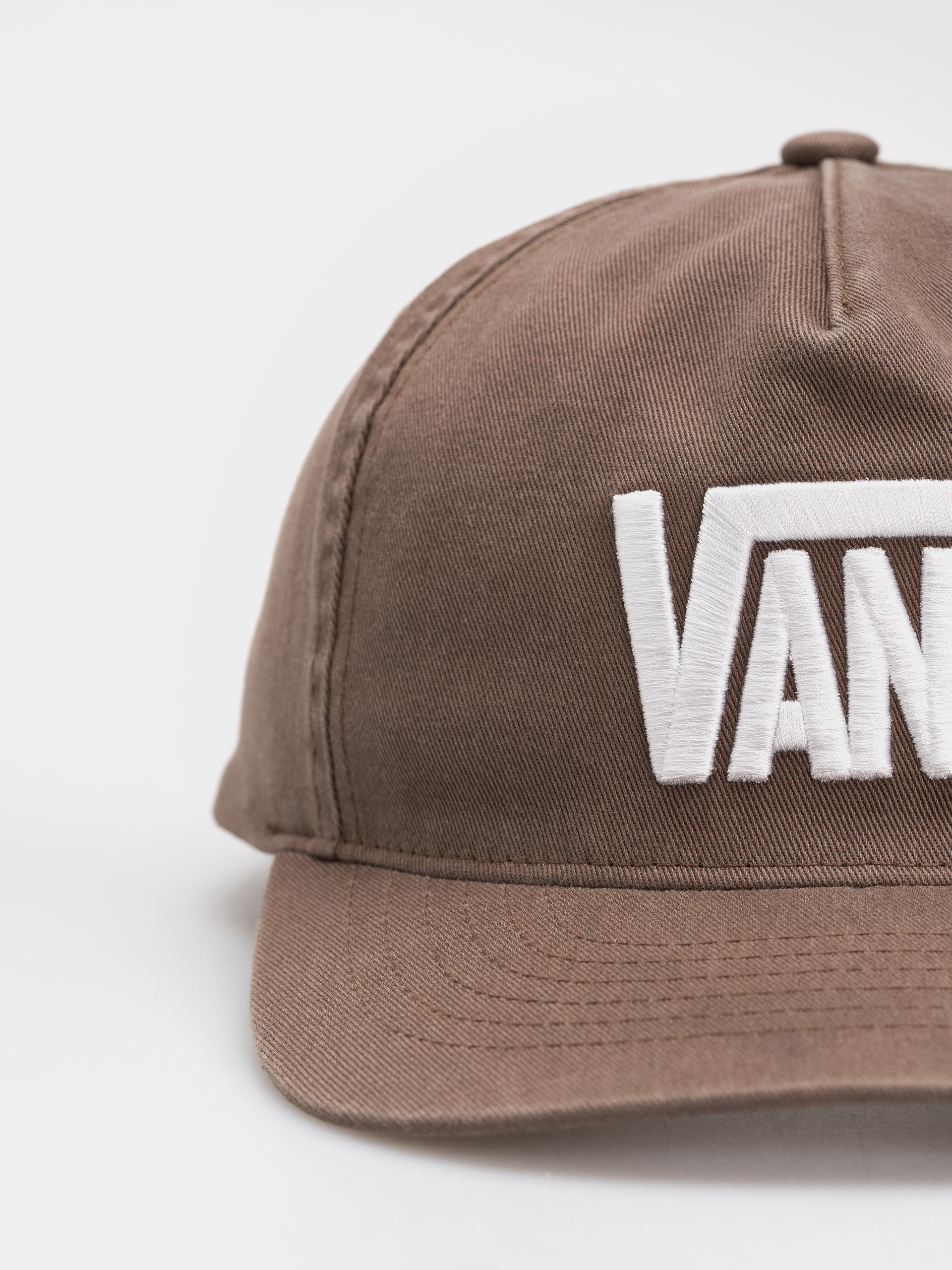Czapka z daszkiem Vans Stretch Logo Snapback (vintage cocoa)