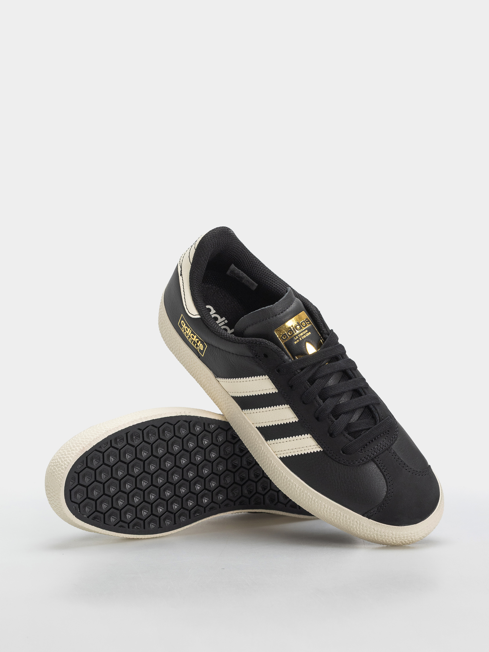 Buty adidas Gazelle Adv (cblack/crewht/goldmt)
