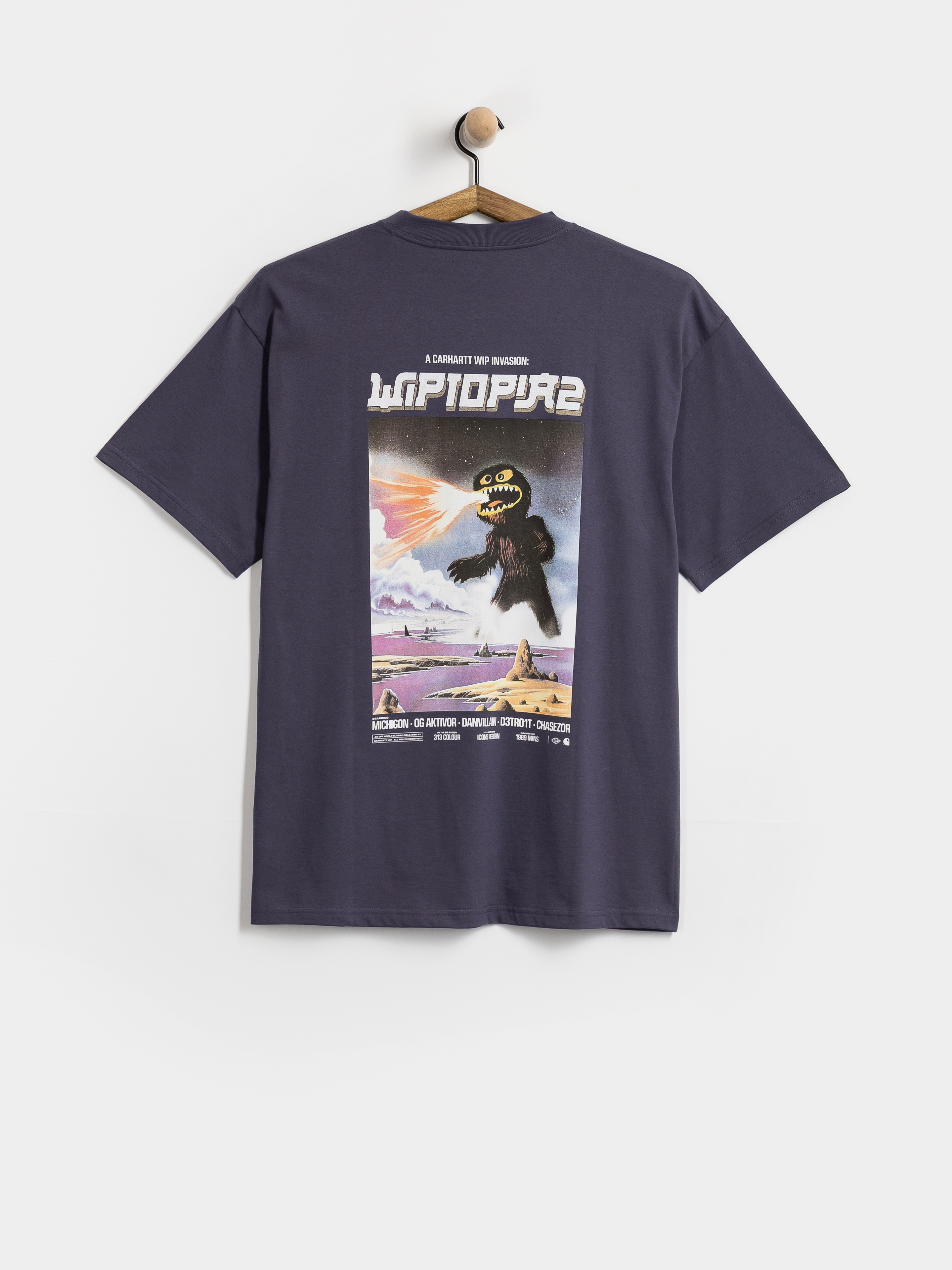 T-shirt Carhartt WIP Wiptopia II (shady purple)