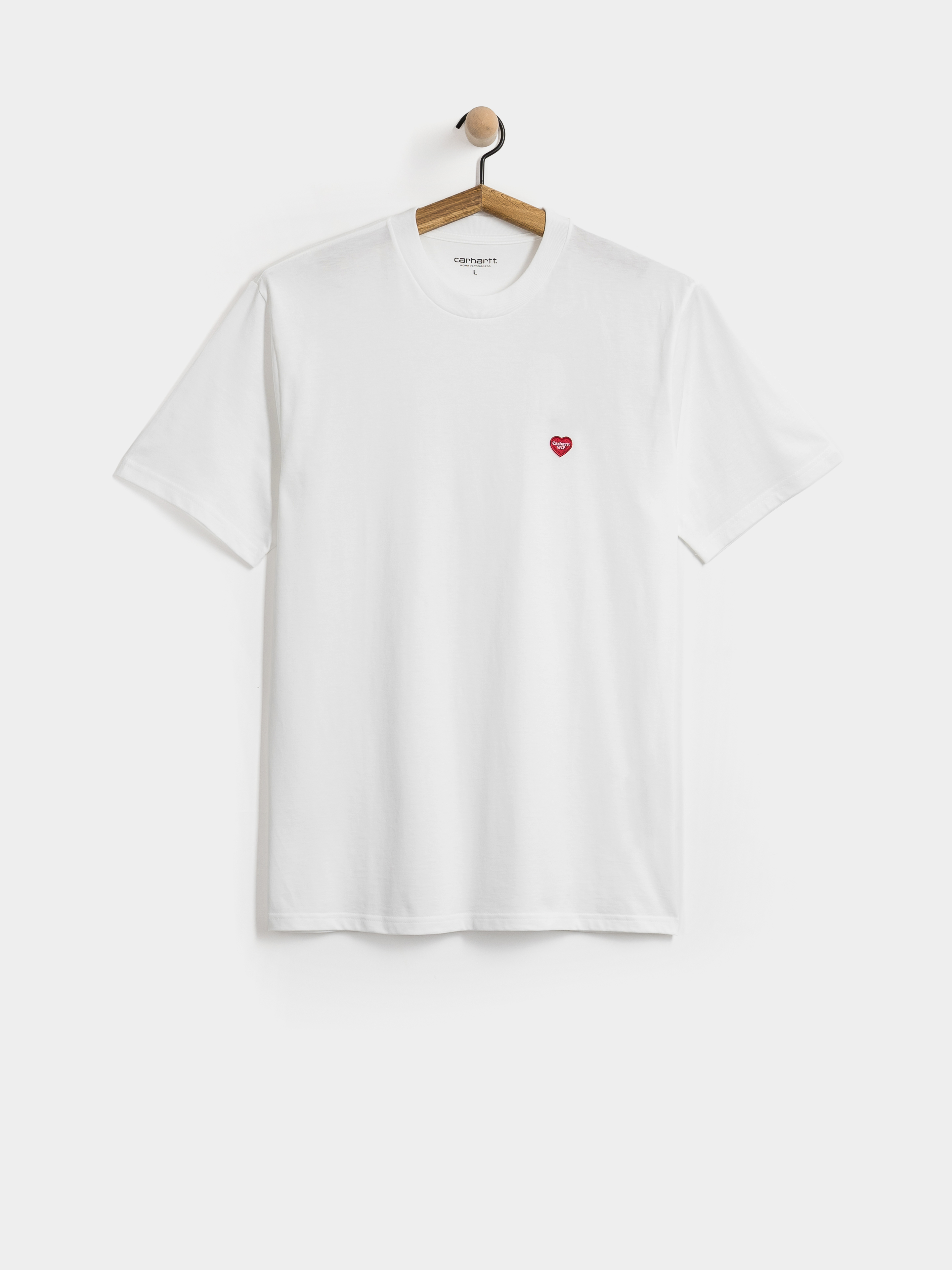 T-shirt Carhartt WIP Small Heart (white/red)