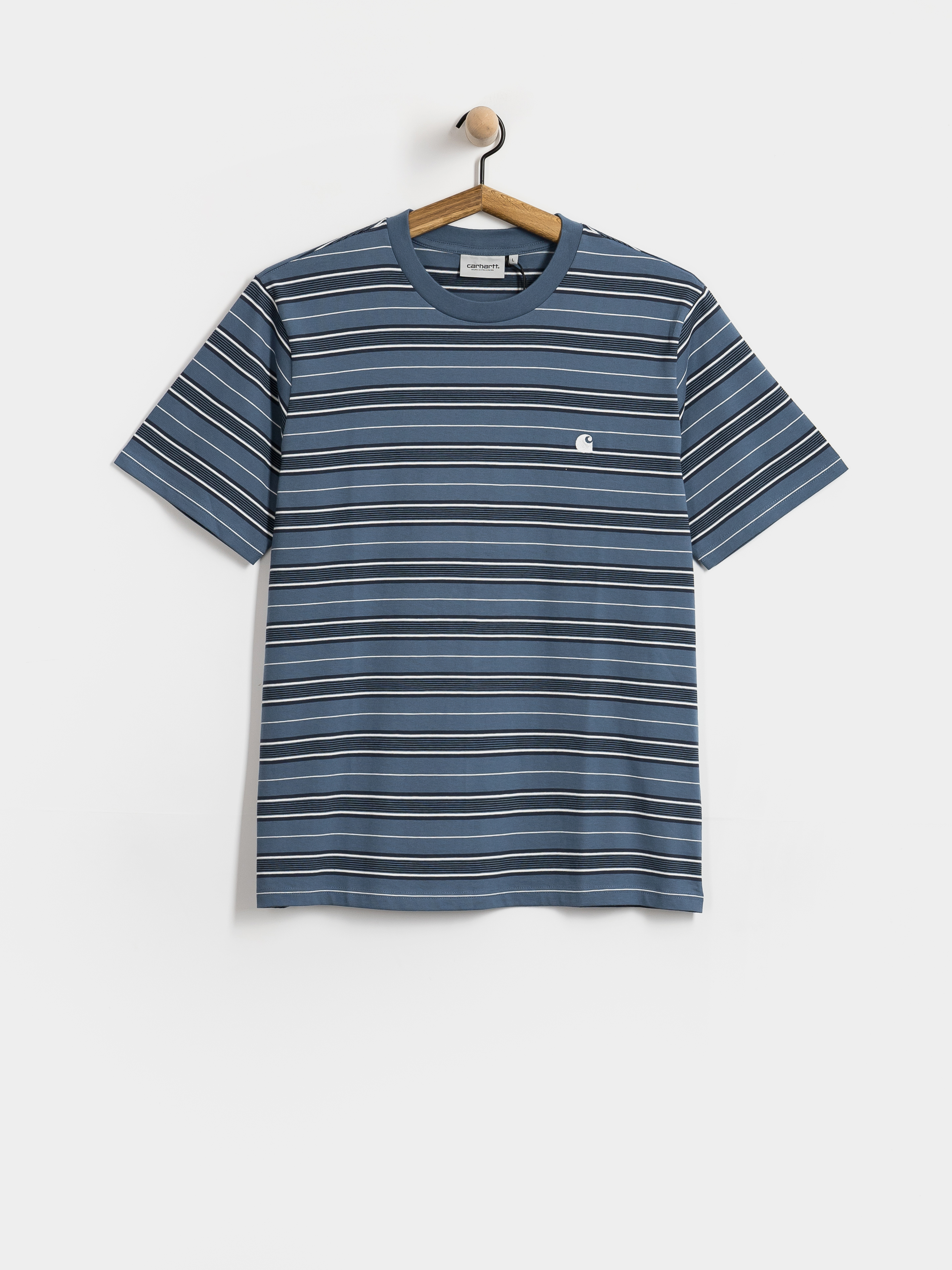 T-shirt Carhartt WIP Bronson (bronson stripe icesheet)