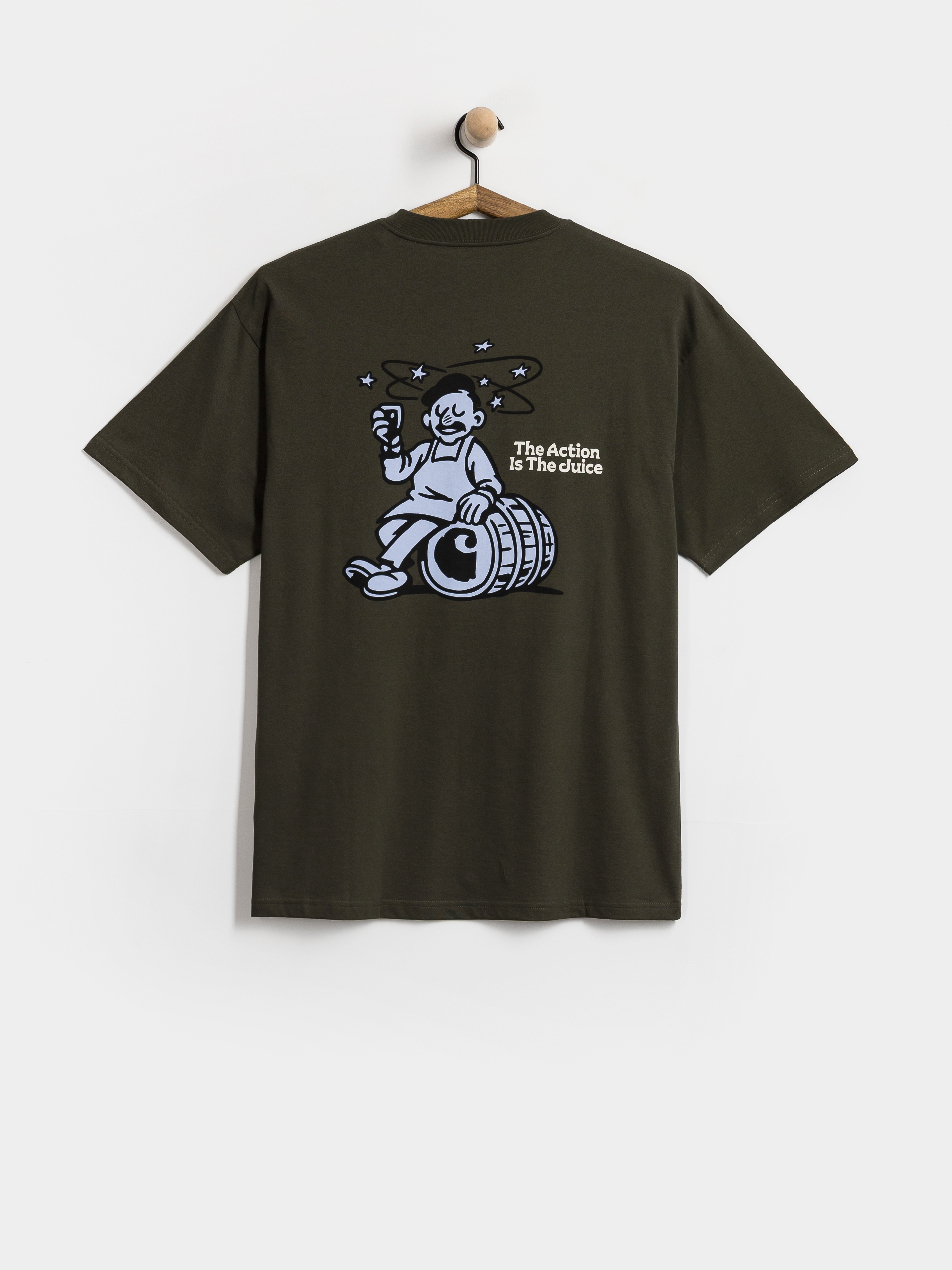 T-shirt Carhartt WIP Grape Picker (cypress)