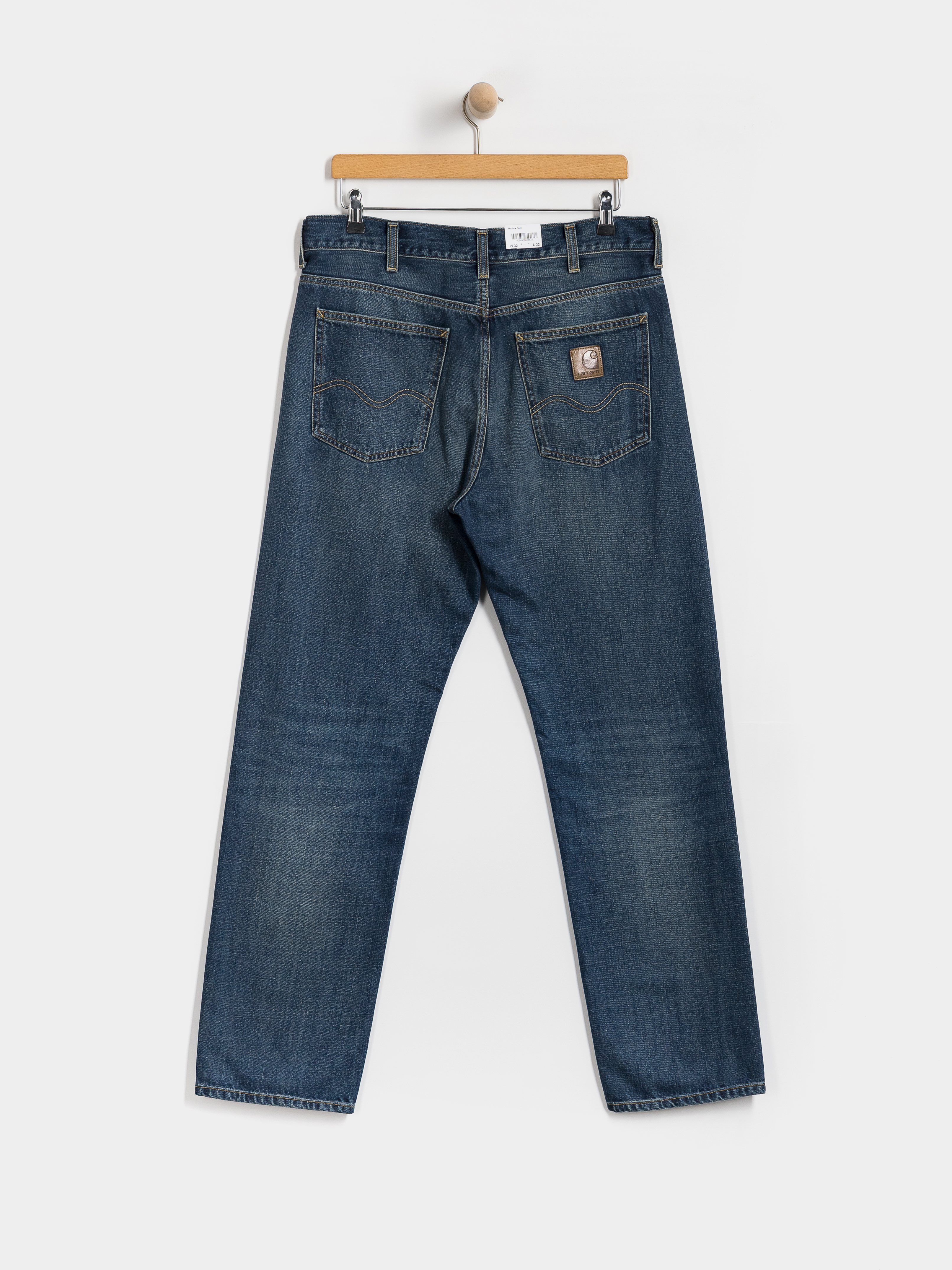 Spodnie Carhartt WIP Marlow (blue/dark used wash)