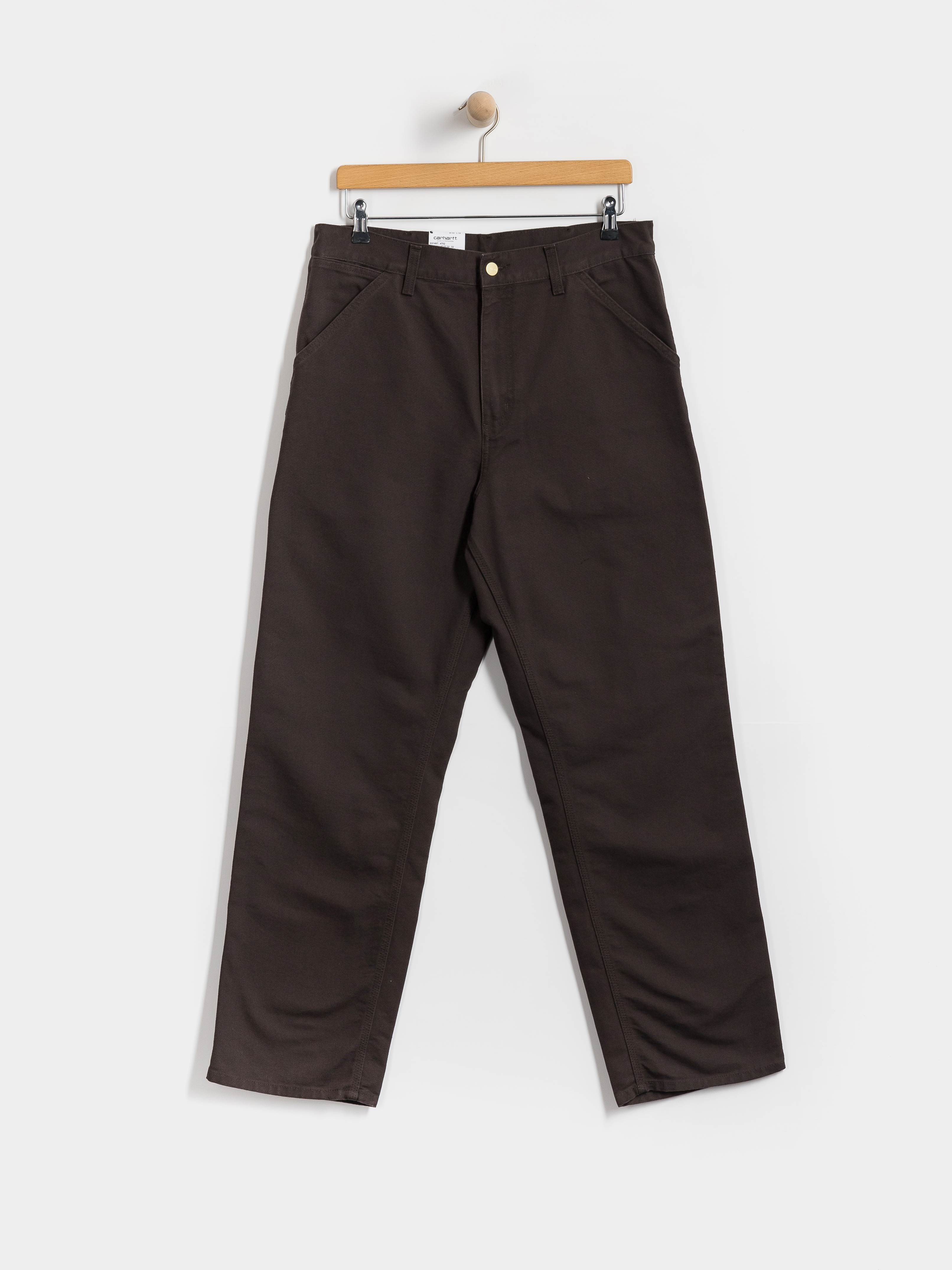 Spodnie Carhartt WIP Single Knee (tobacco/rinsed)