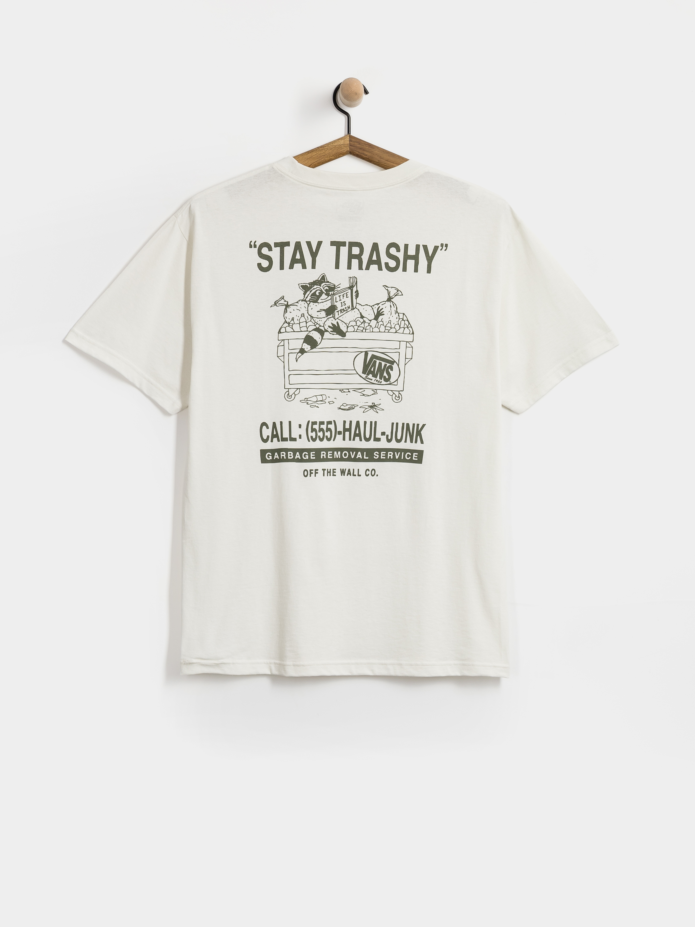T-shirt Vans Trashy (marshmallow)