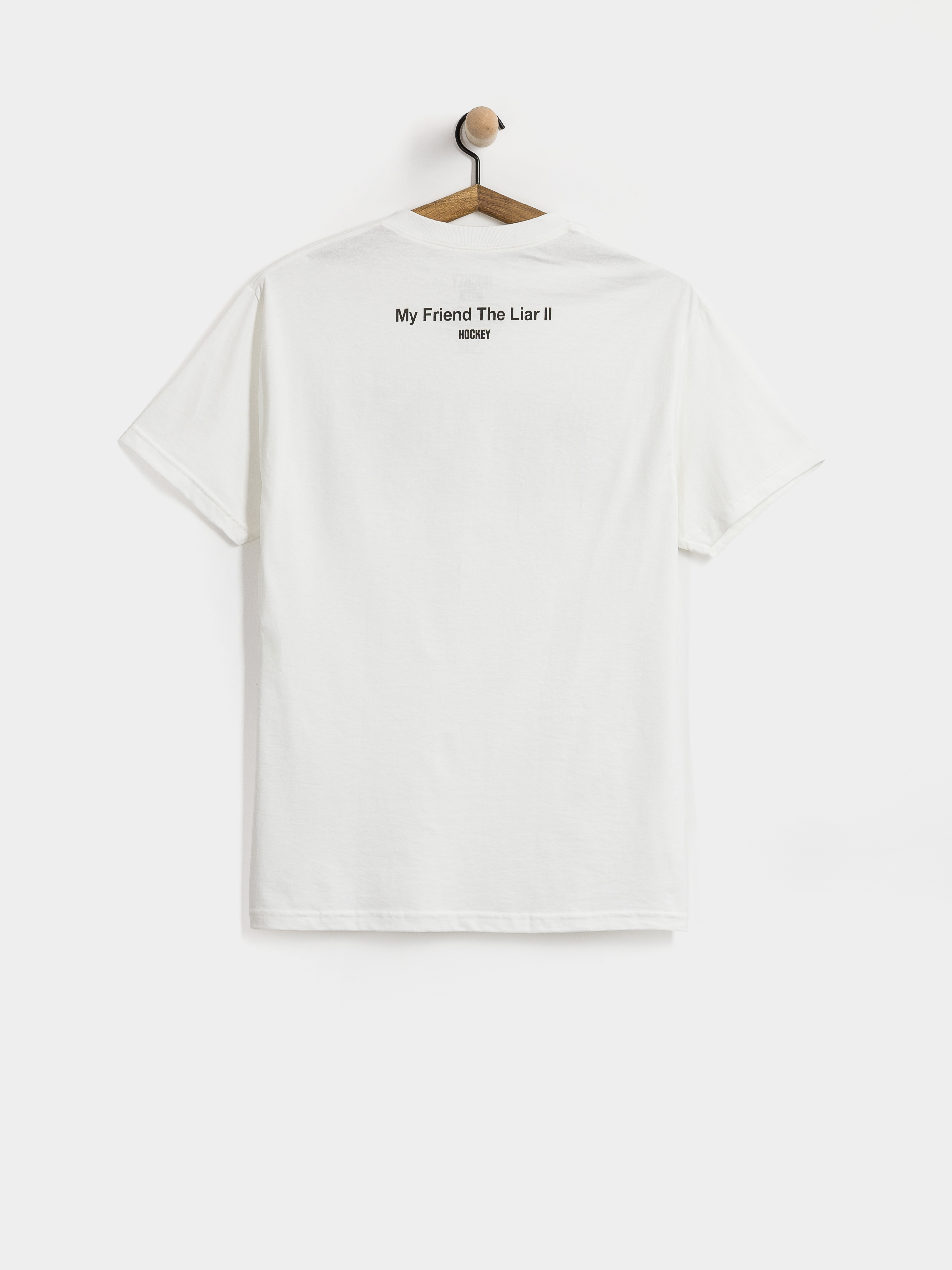 T-shirt Hockey My Friend The Liar (white)