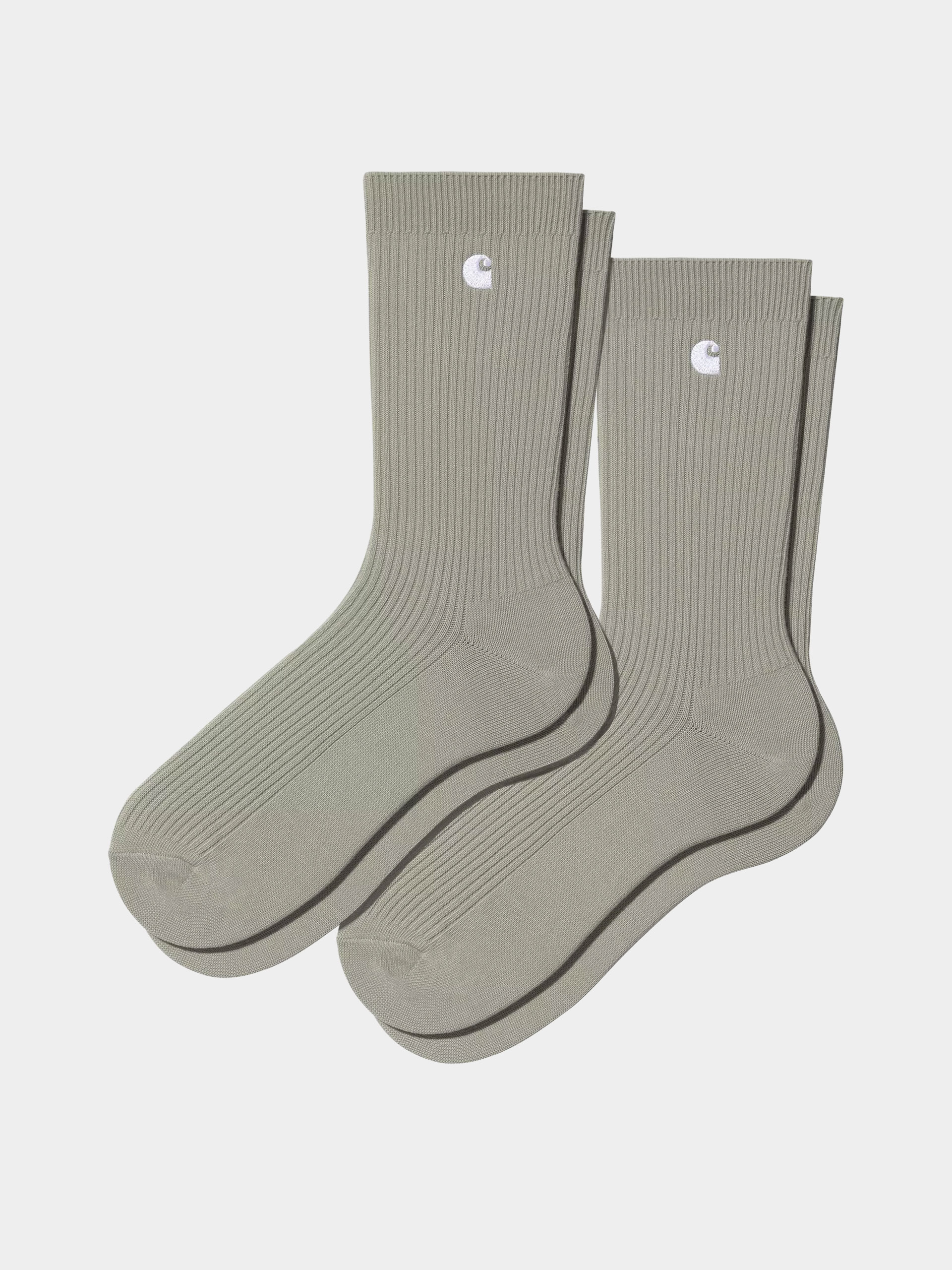 Skarpetki Carhartt WIP Madison Pack (shady green/white shady green/white)