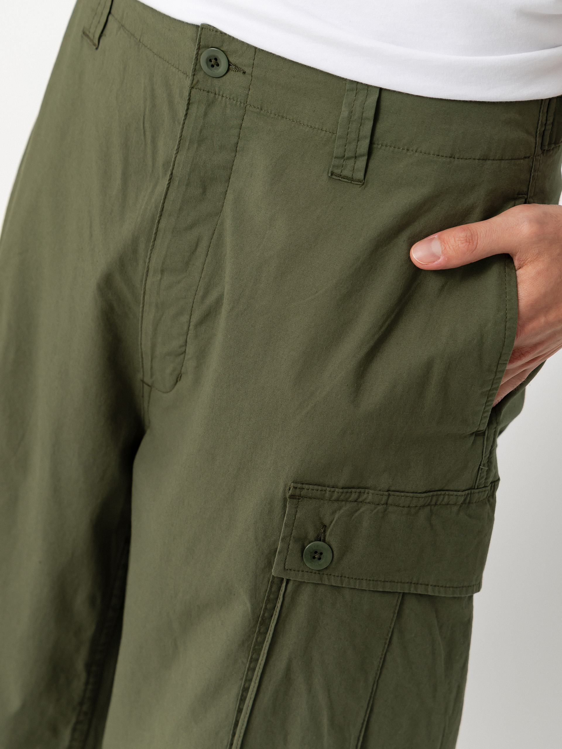Spodnie Deus Ex Machina Power (pine green)