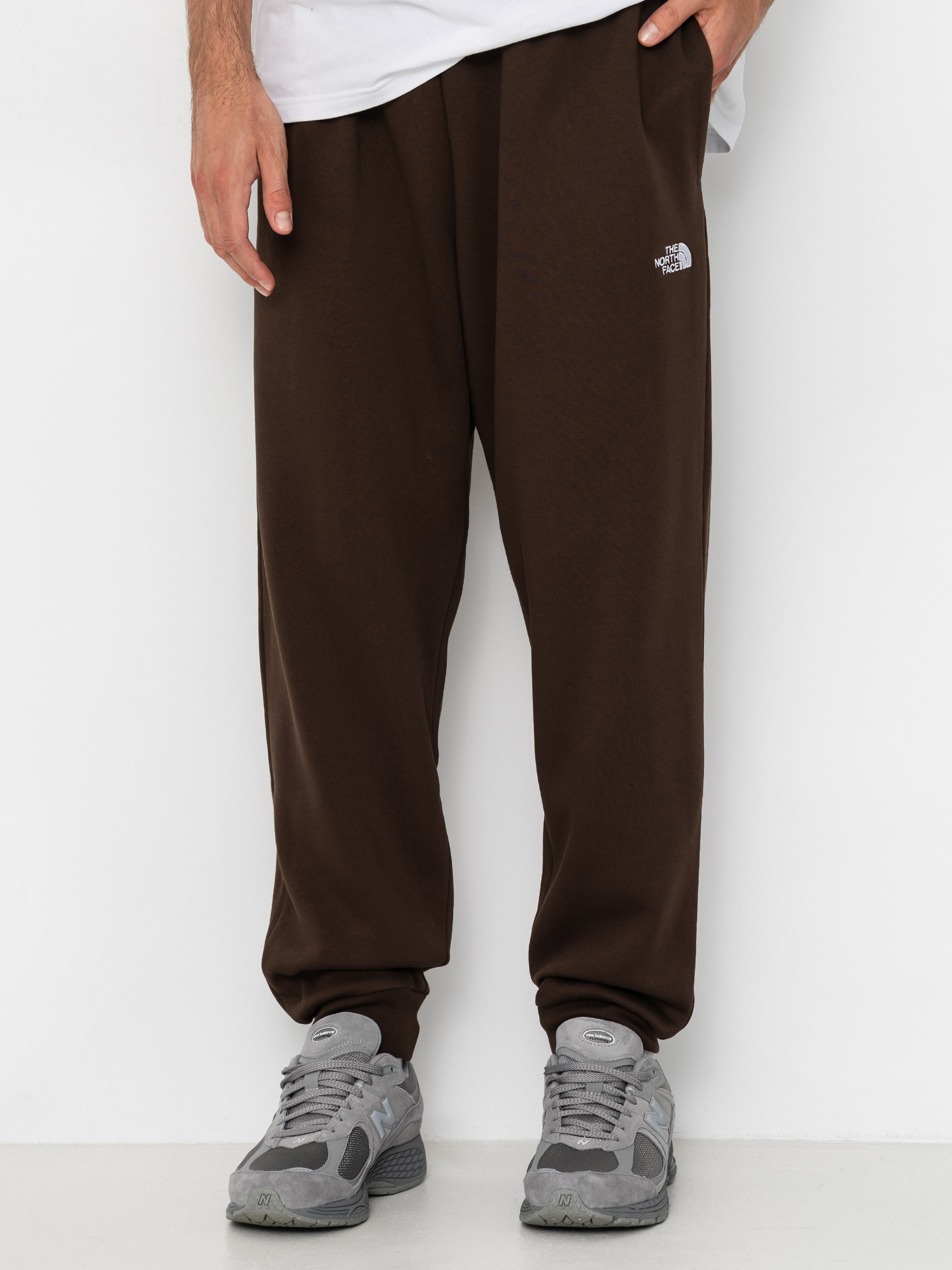 Spodnie The North Face Evolution Simple Dome Regular Jogger (dark chestnut)