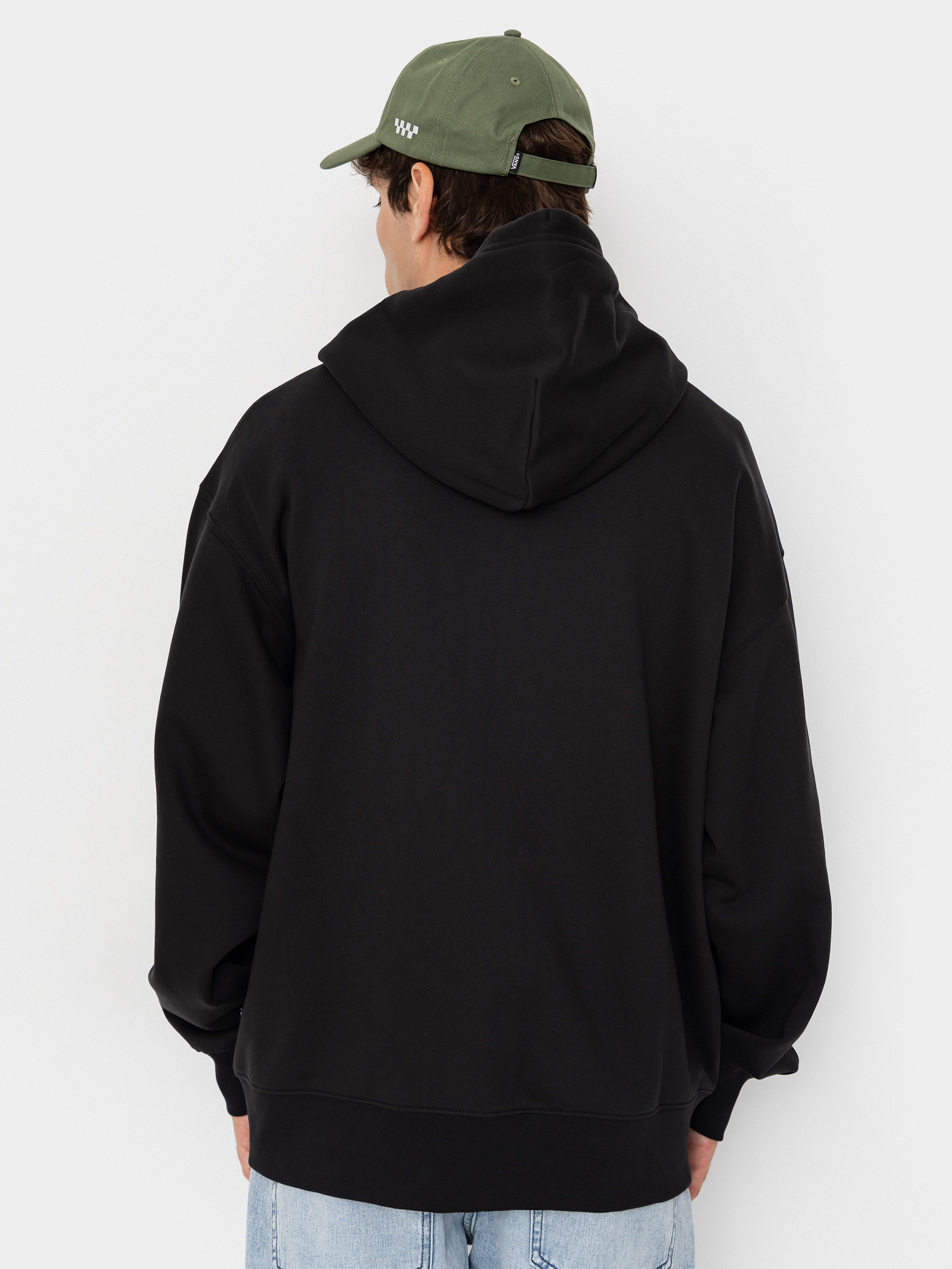 Bluza z kapturem Vans Left Chest ZHD (black)