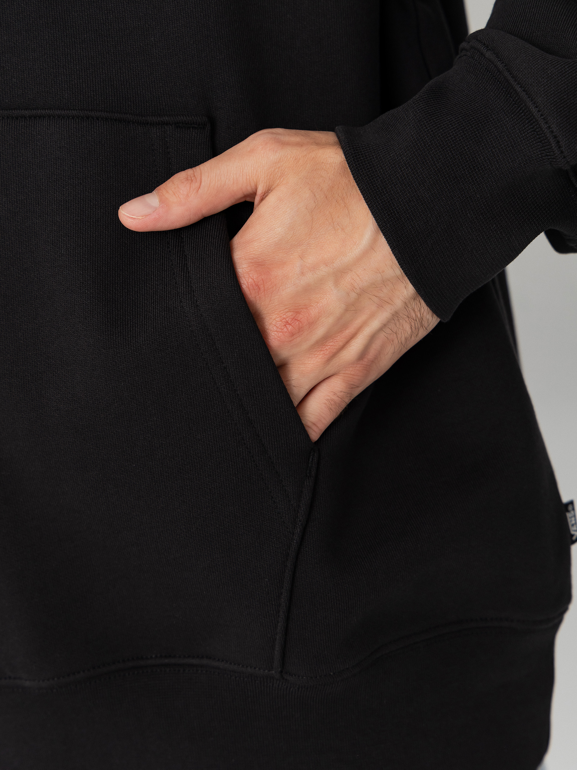 Bluza z kapturem Vans Left Chest HD (black)