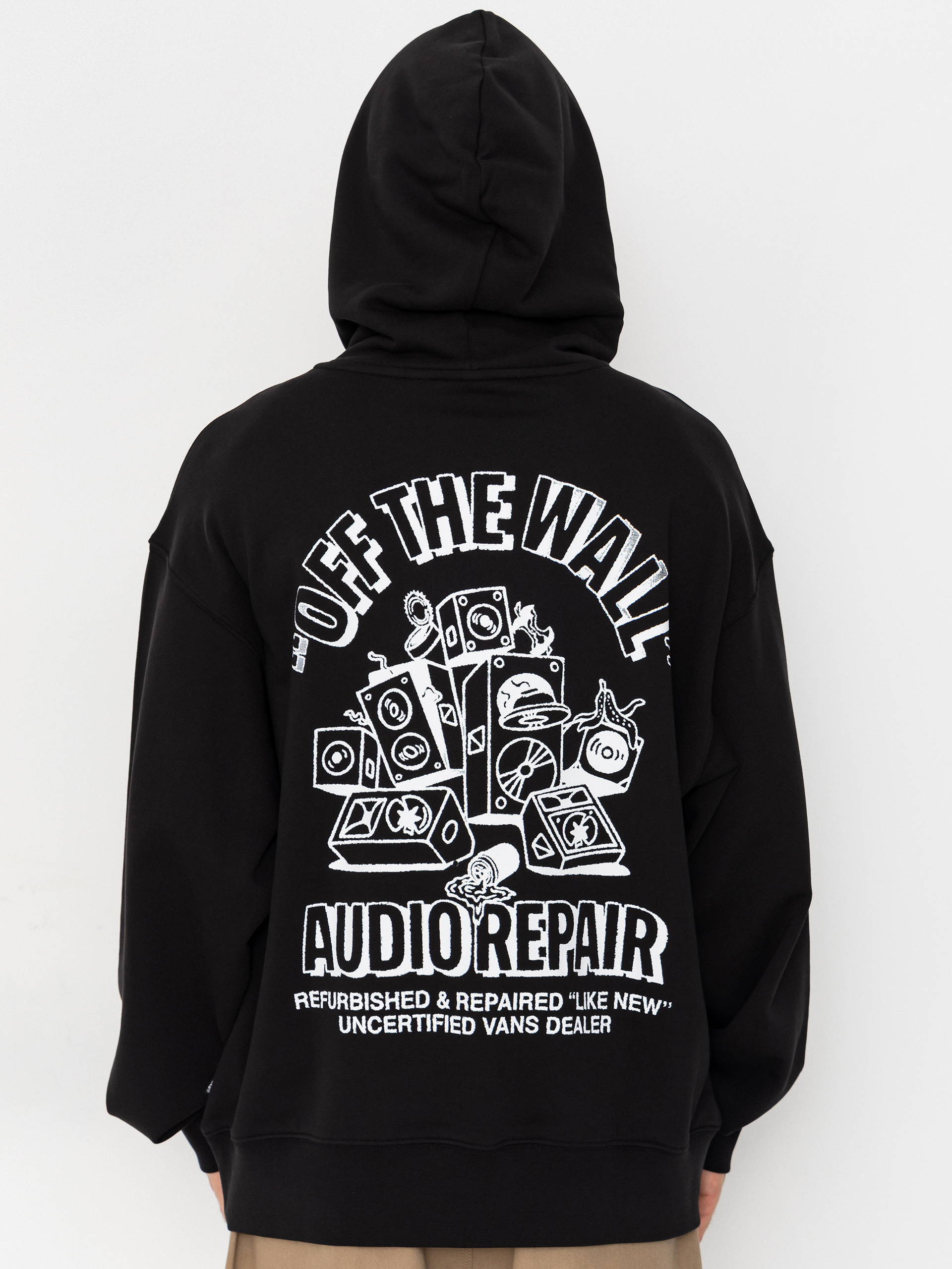 Bluza z kapturem Vans Refurbed HD (black)