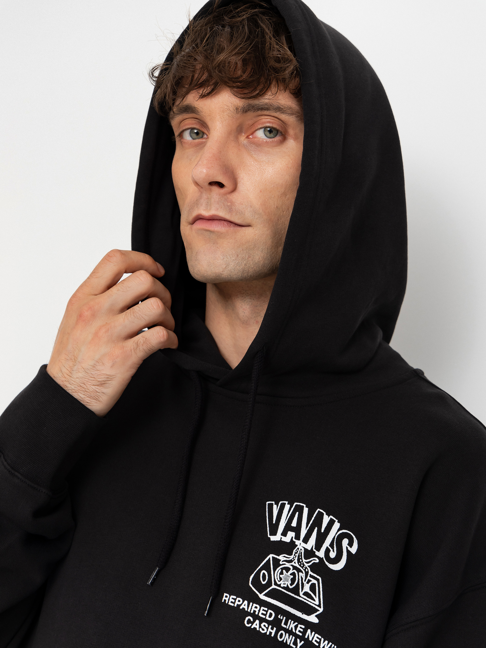 Bluza z kapturem Vans Refurbed HD (black)