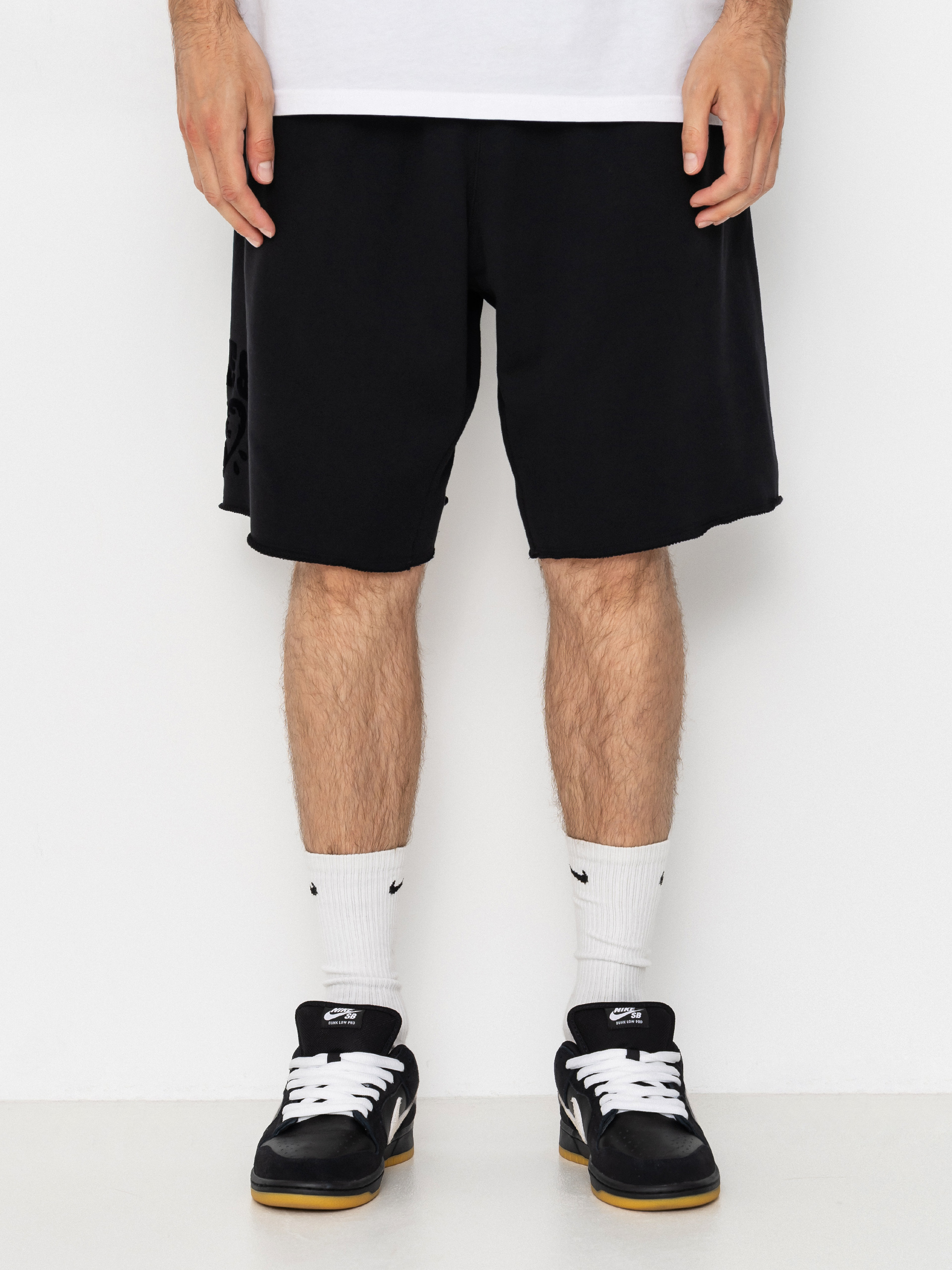 Szorty Nike SB Gfx Flc (black/white)