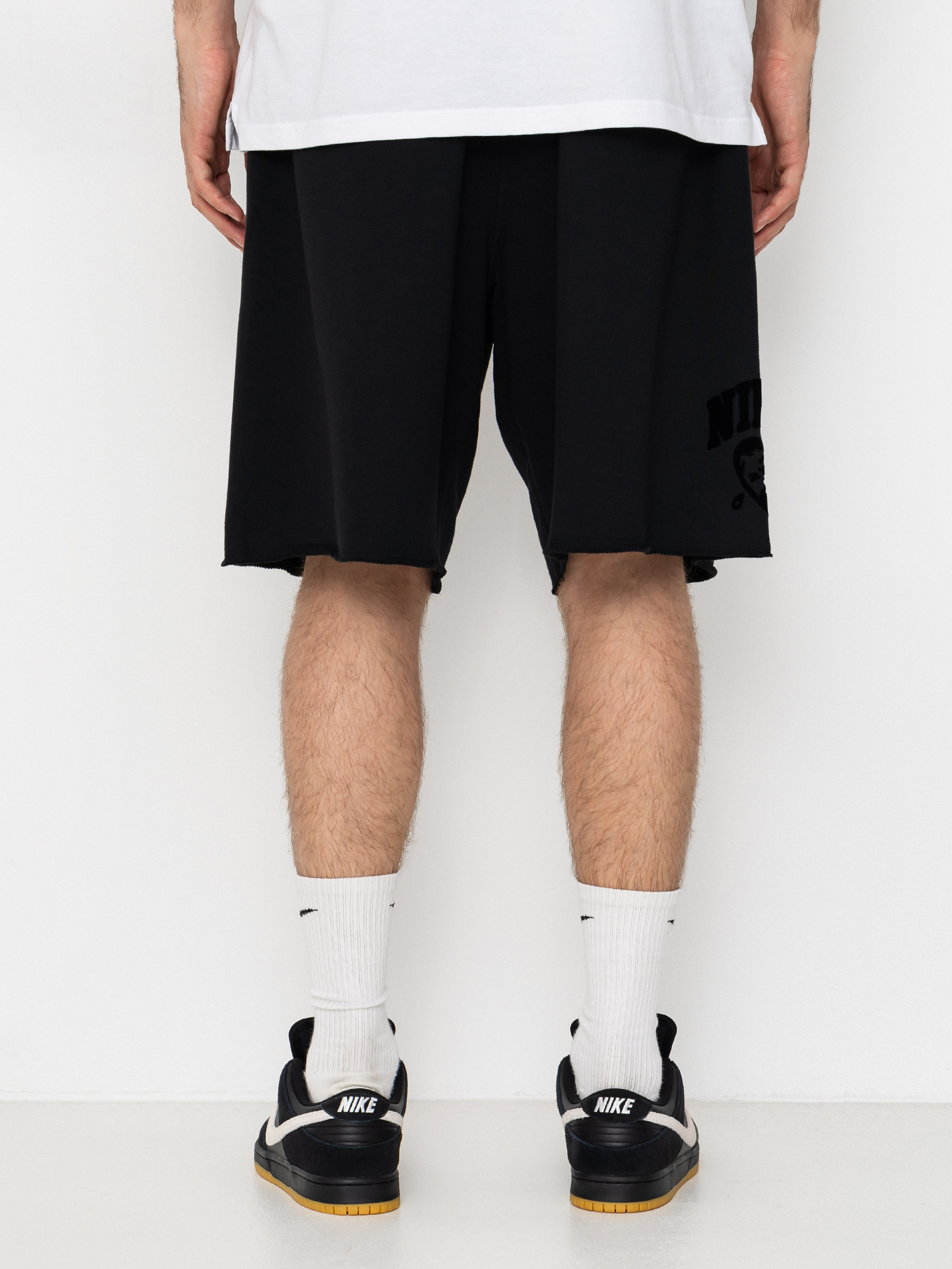 Szorty Nike SB Gfx Flc (black/white)
