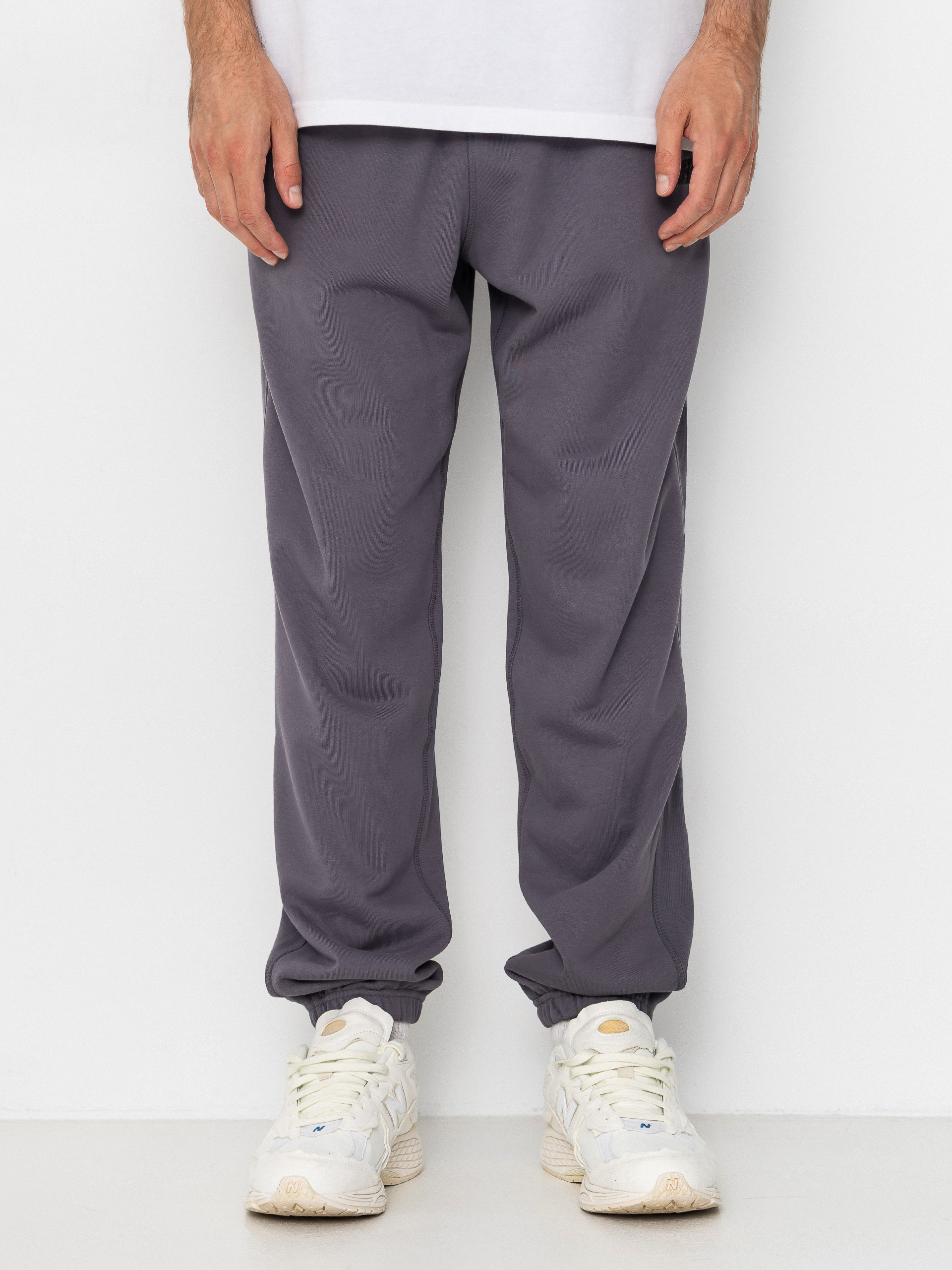 Spodnie New Balance Athletics French Terry Jogger (neptune grey)
