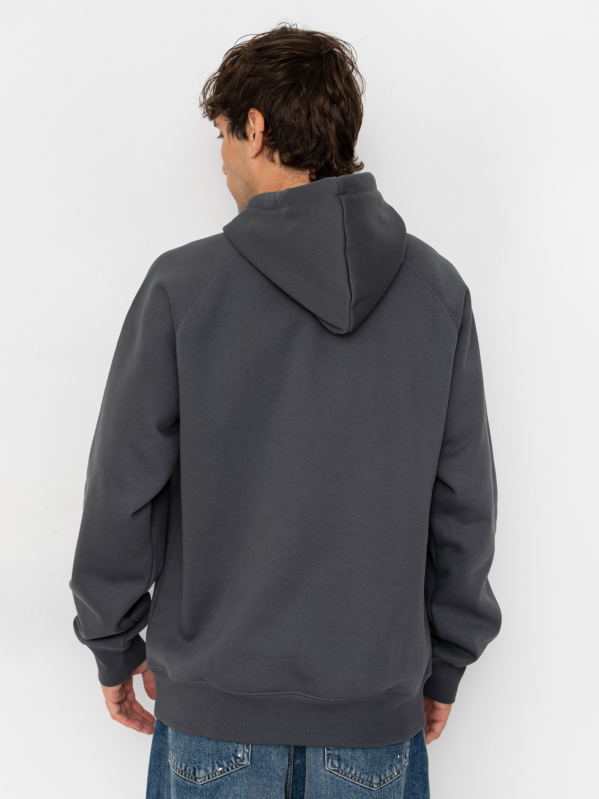Bluza z kapturem Carhartt WIP Chase HD (styx/gold)