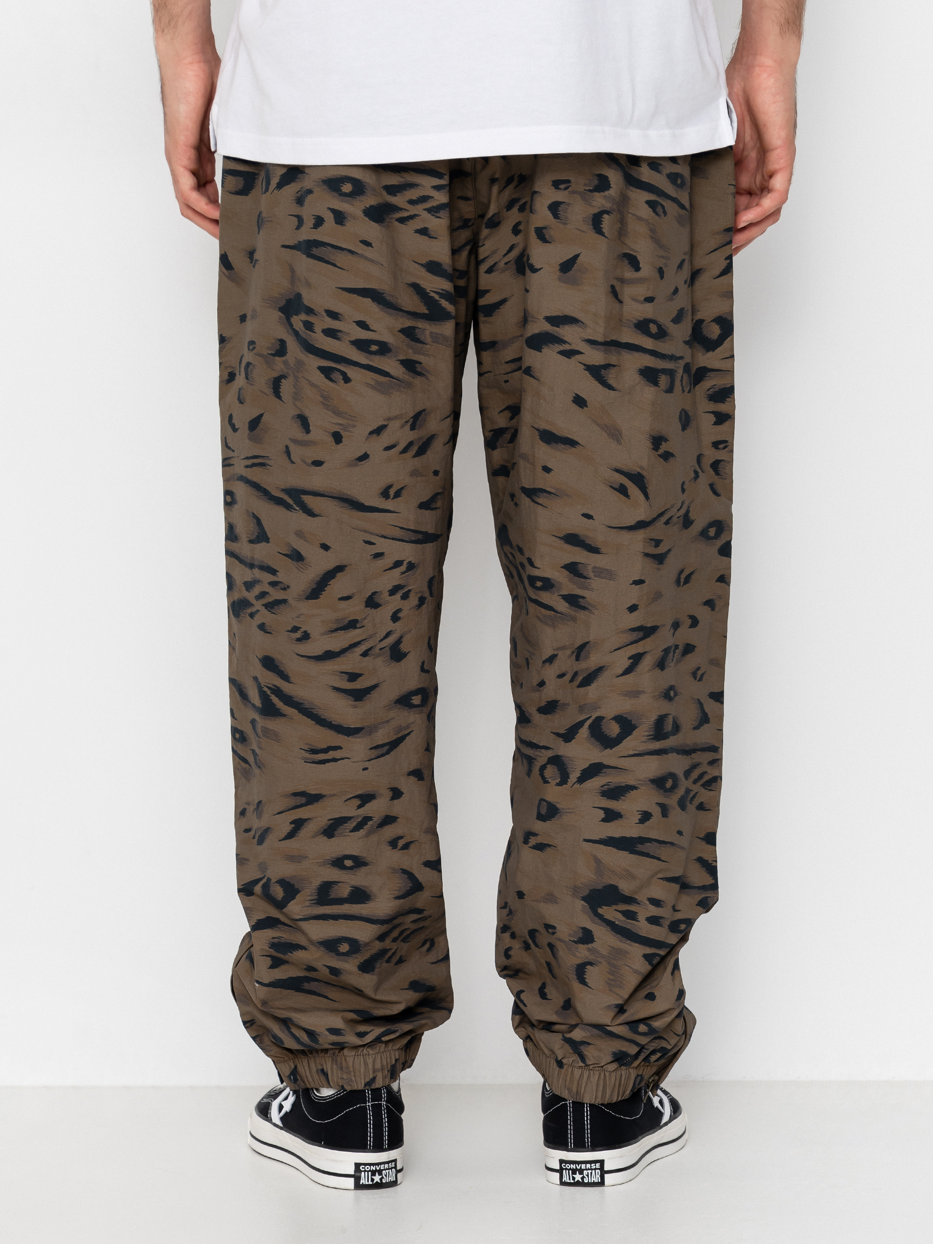 Spodnie Carhartt WIP Travon (duck feather print cypress/black)