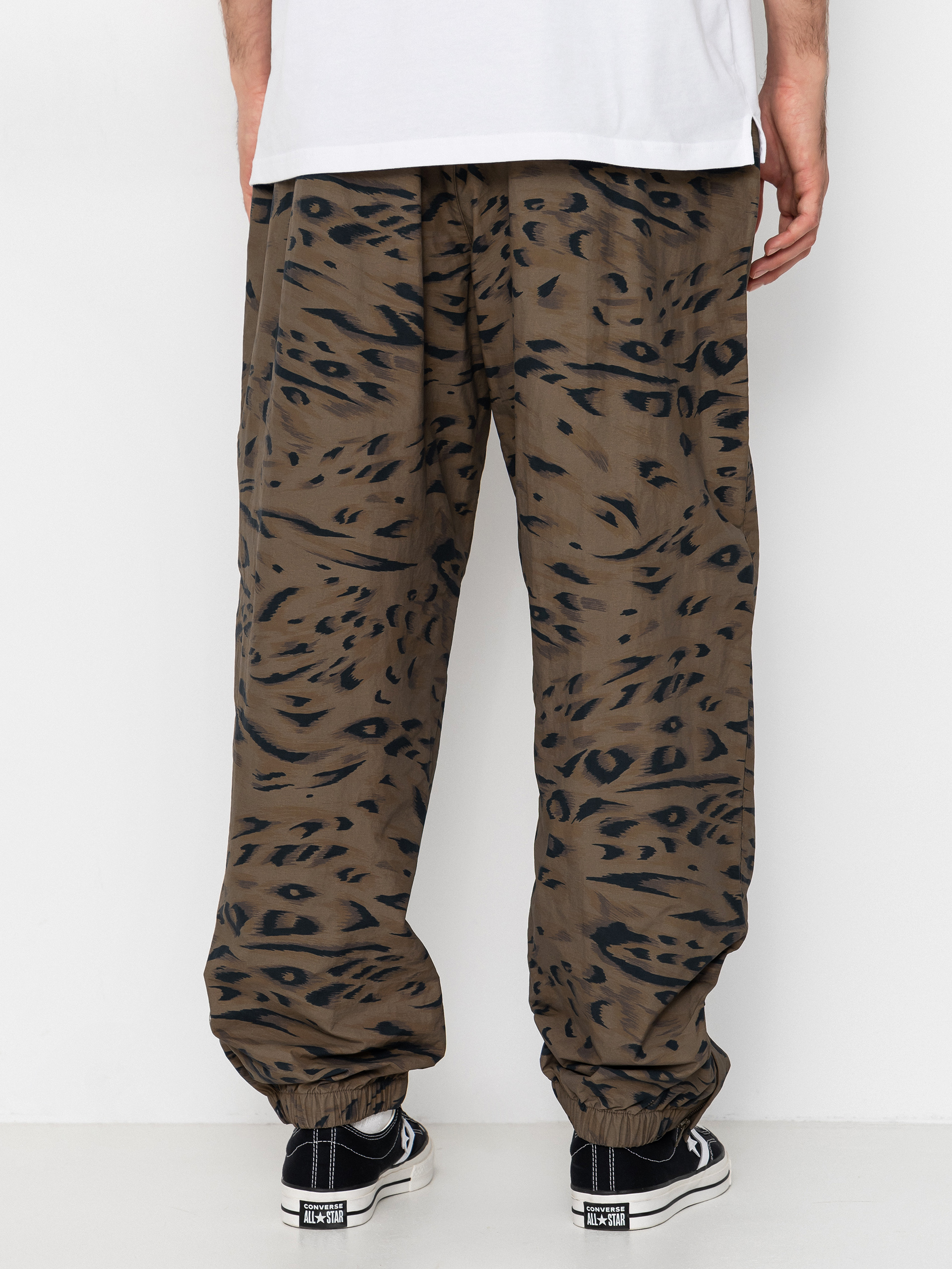 Spodnie Carhartt WIP Travon (duck feather print cypress/black)