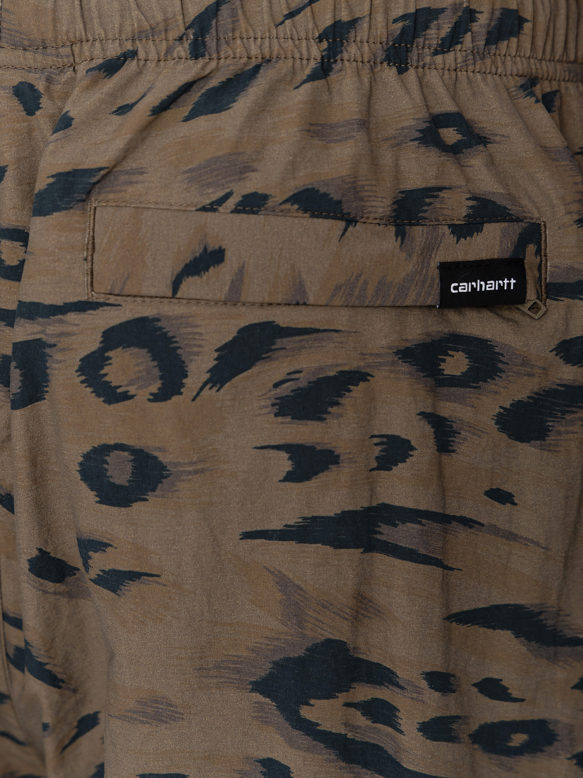 Spodnie Carhartt WIP Travon (duck feather print cypress/black)