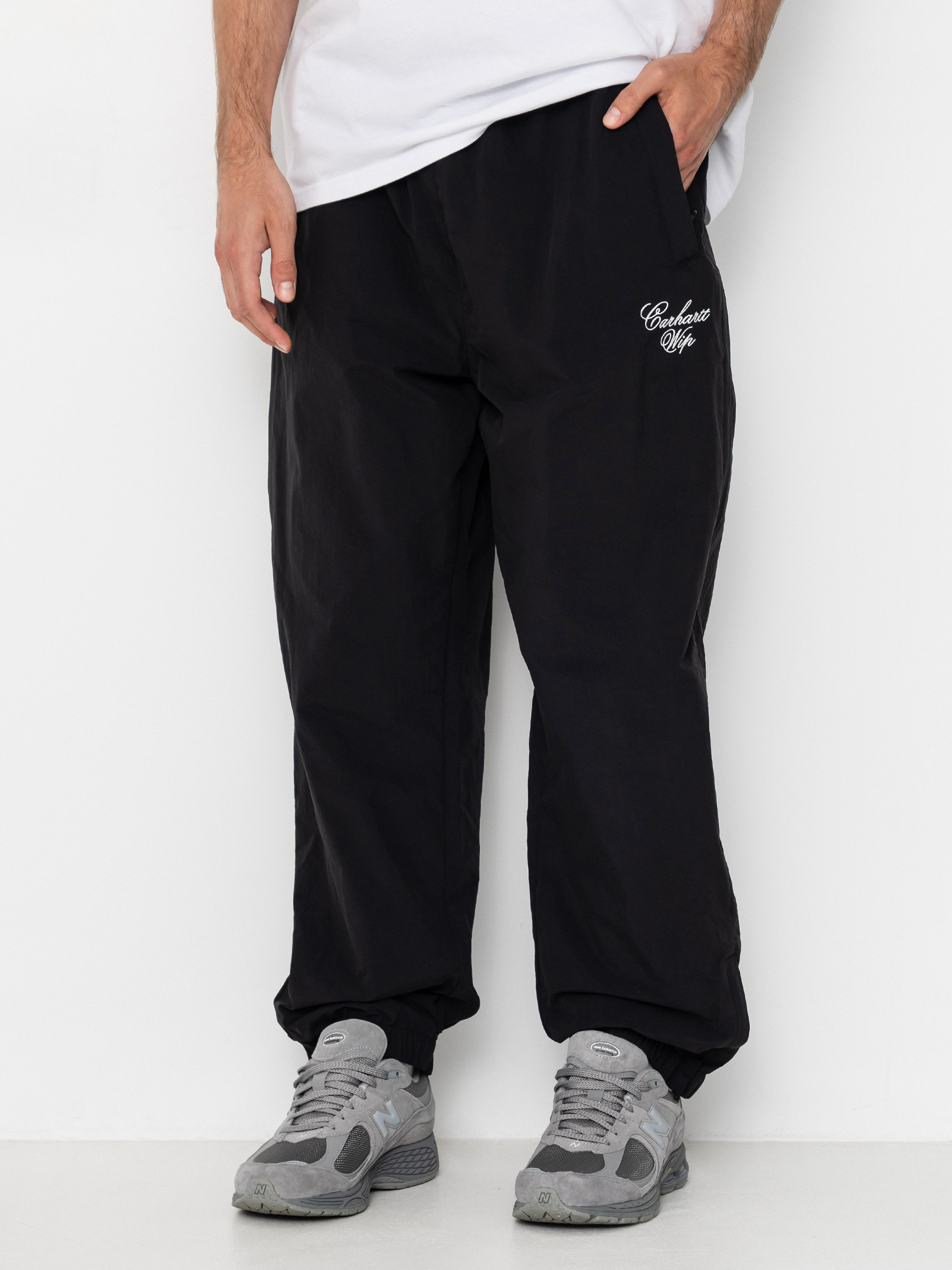 Spodnie Carhartt WIP Travon (black/wax)