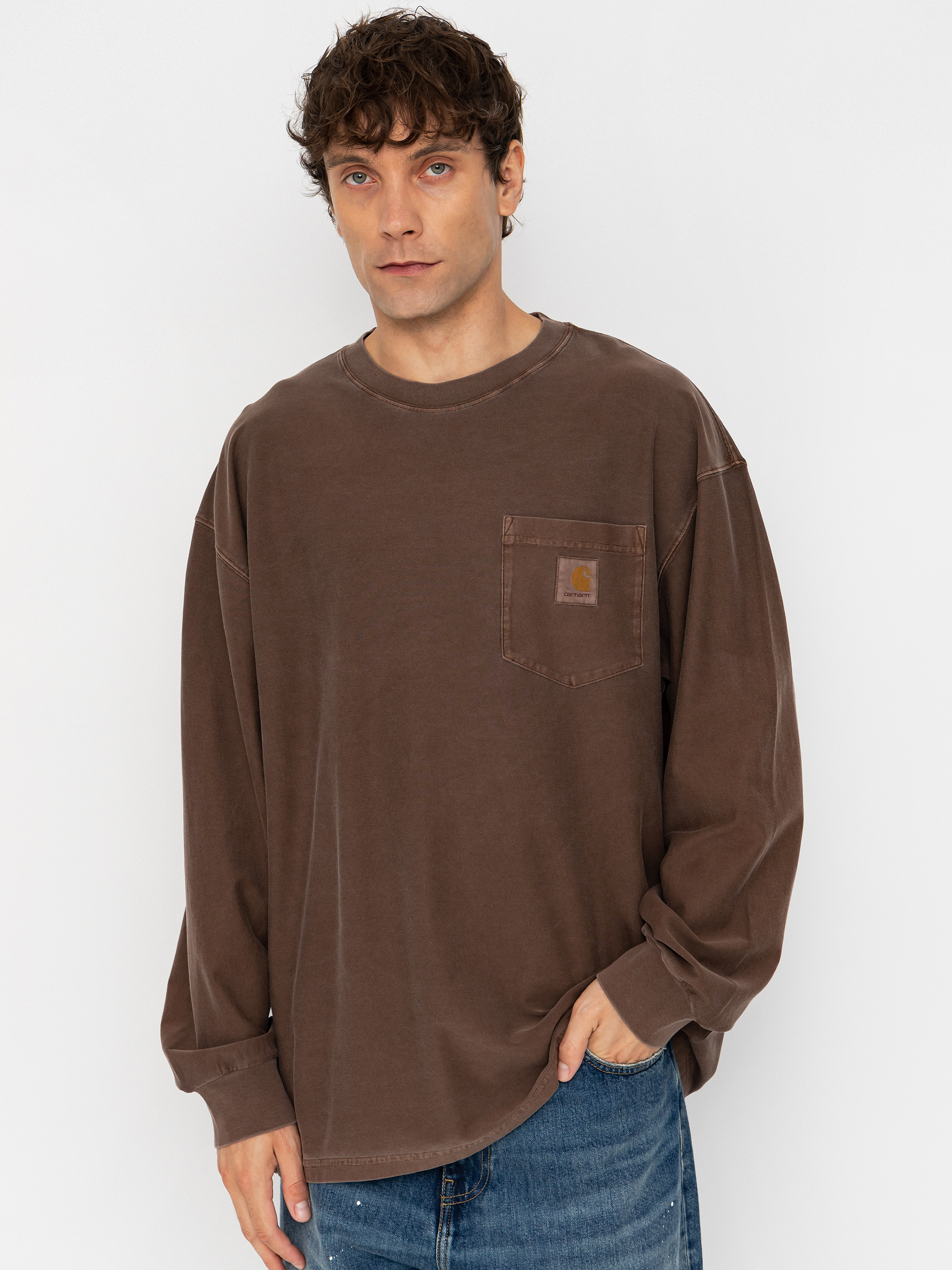 Longsleeve Carhartt WIP Loose Pocket (tobacco)