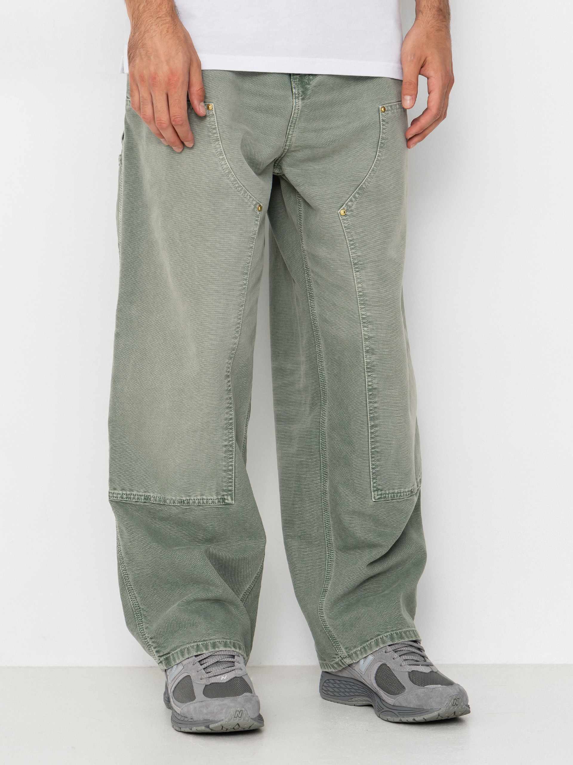 Spodnie Carhartt WIP OG Double Knee (shady green)