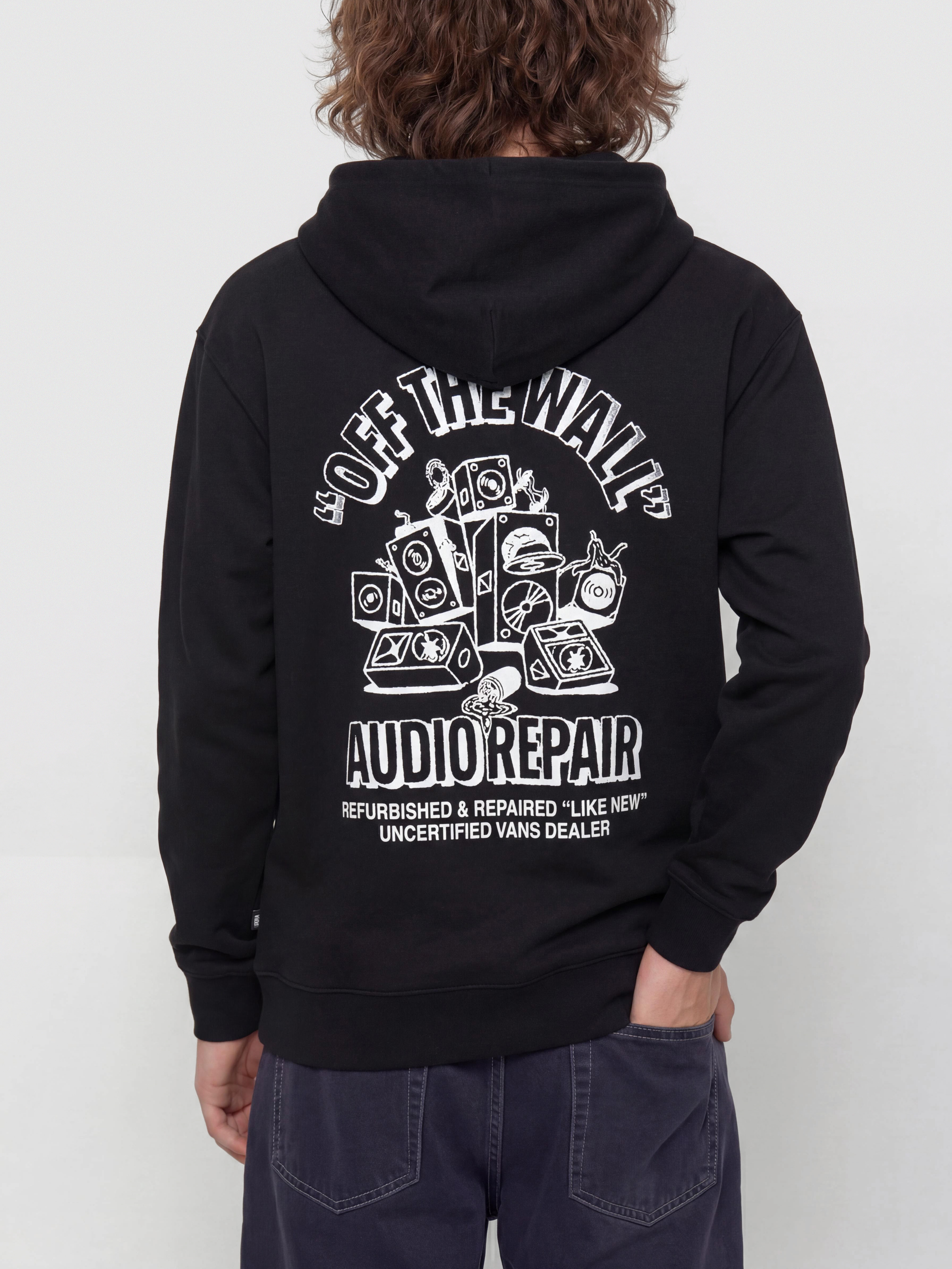 Bluza z kapturem Vans Refurbed HD (black)